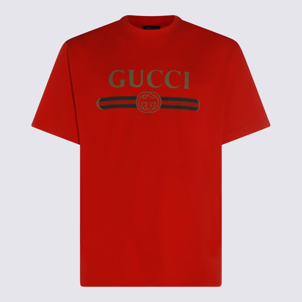 Red Gucci T-shirts for Men | Lyst