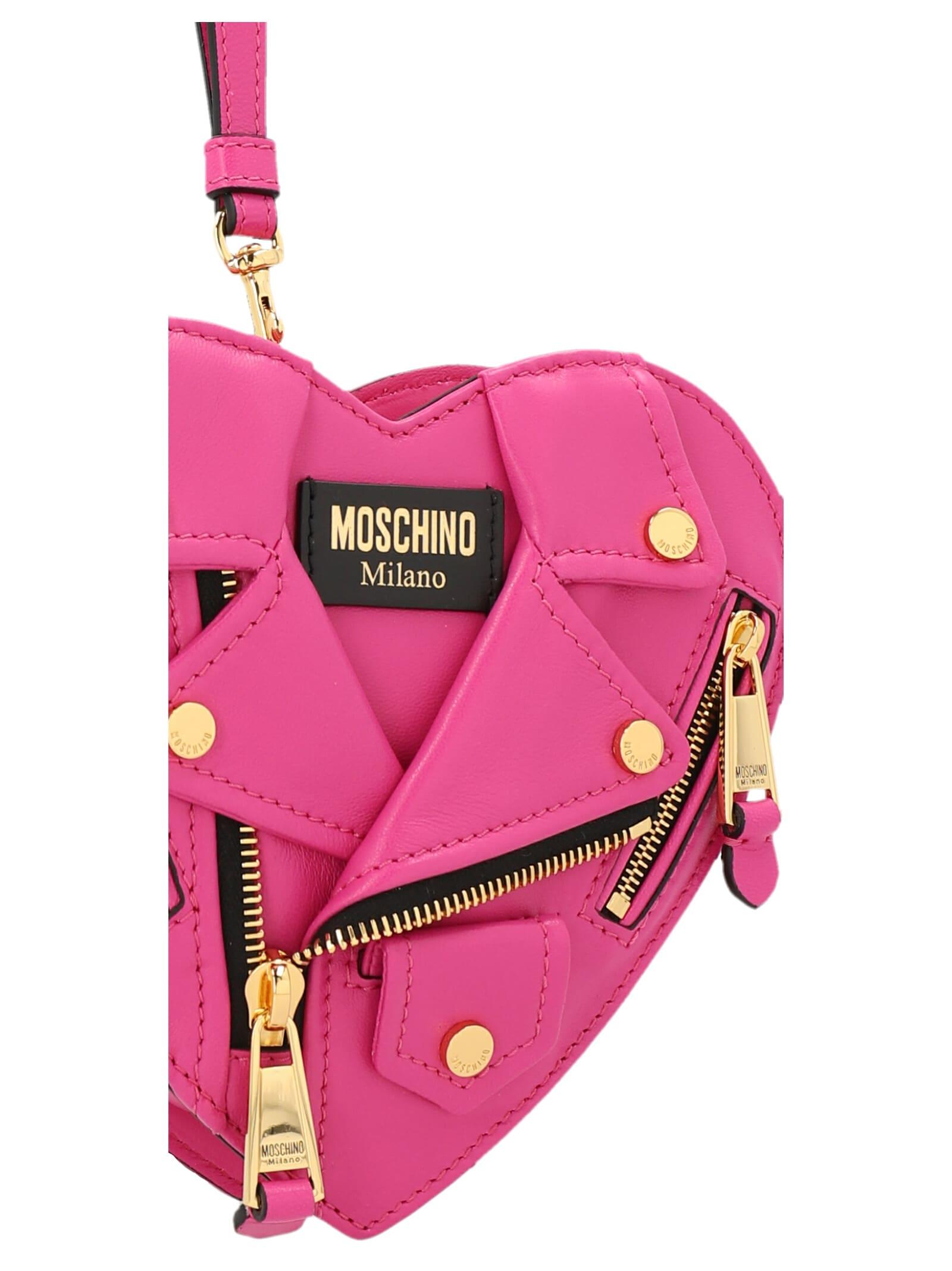 Moschino Cuore Crossbody Bag in Pink | Lyst
