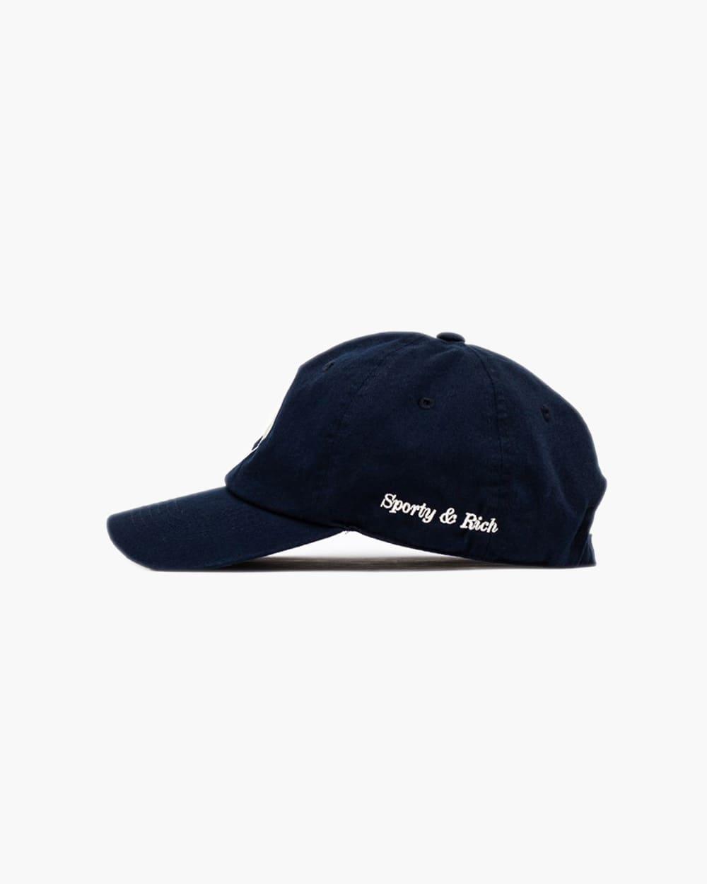 Sporty \u0026 Rich English Logo Wool Hat in 