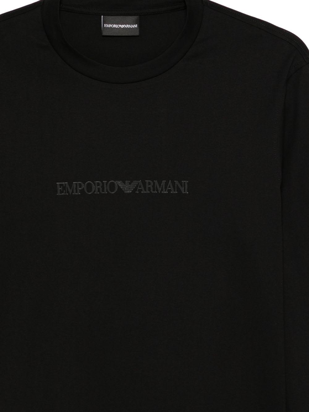 Emporio Armani Long-sleeve t-shirts for Men | Online Sale up to 75
