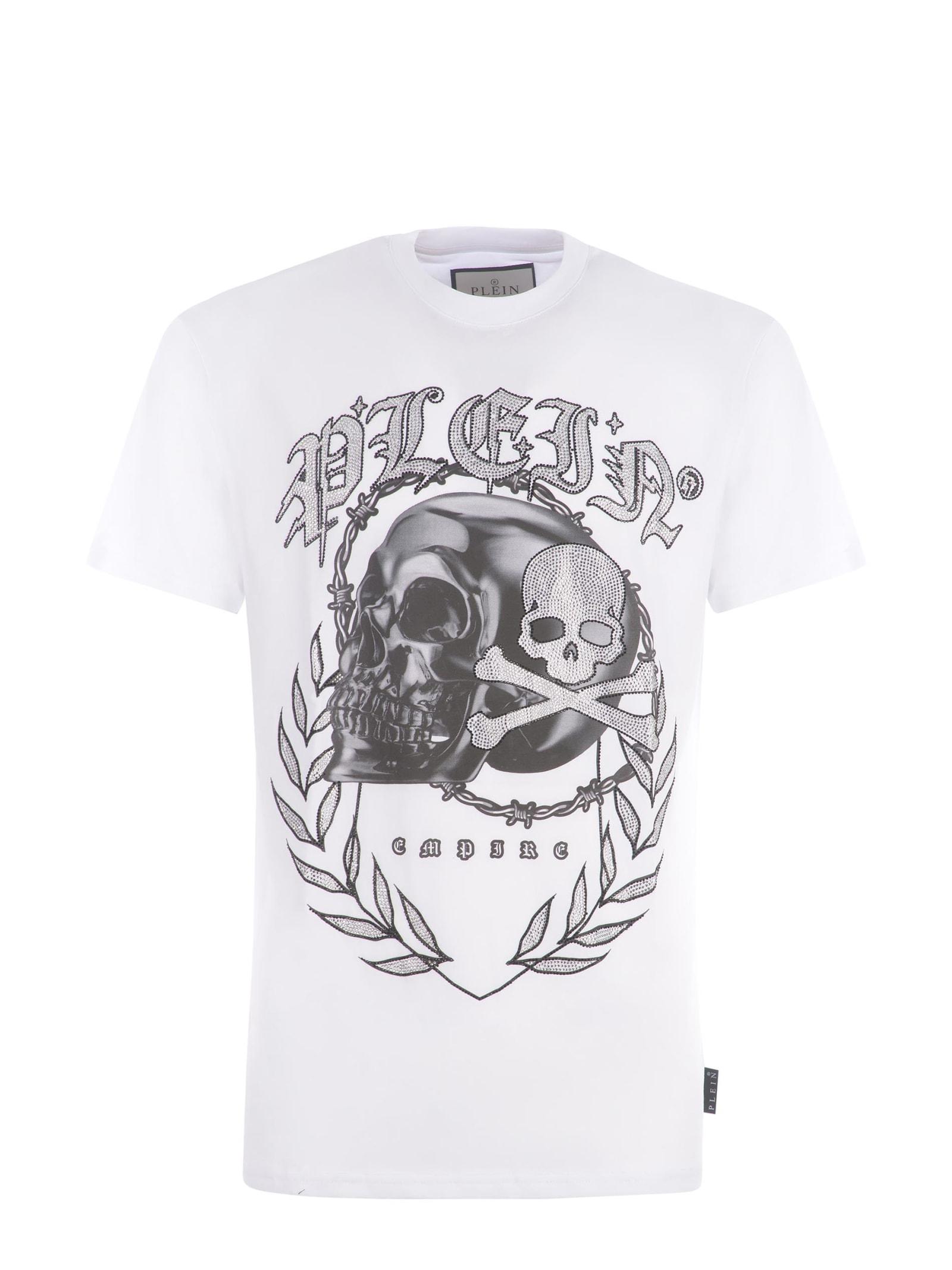 Philipp Plein T-shirts And Polos White for Men | Lyst