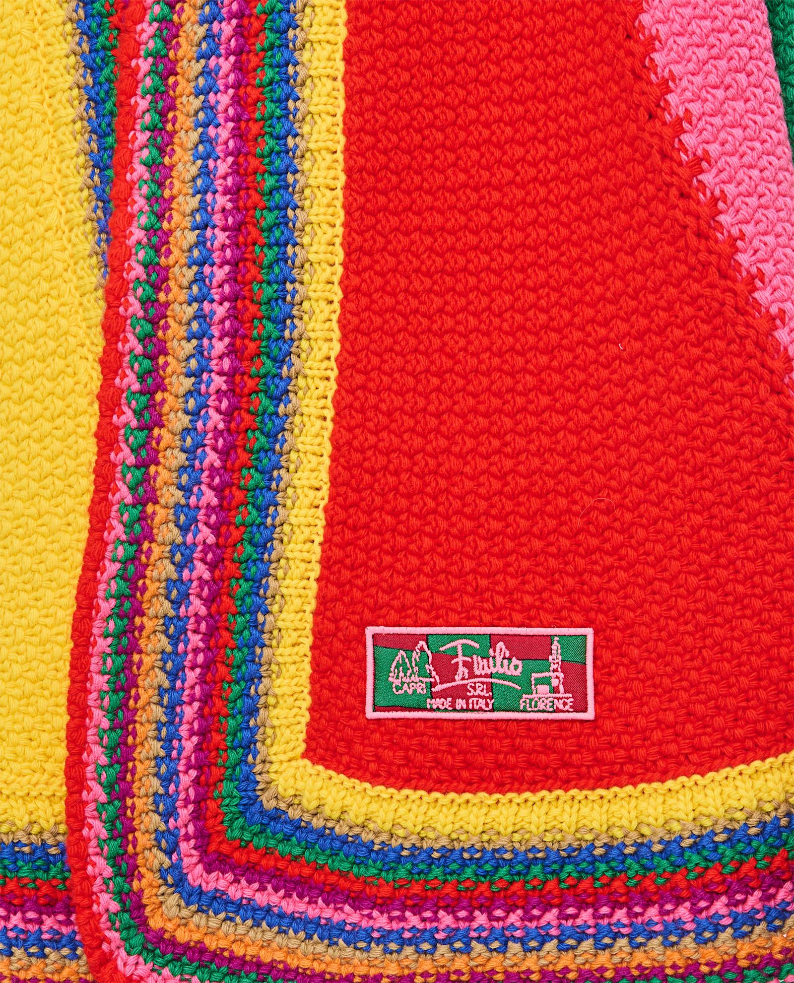 PUCCI Wool Cape in Red | Lyst