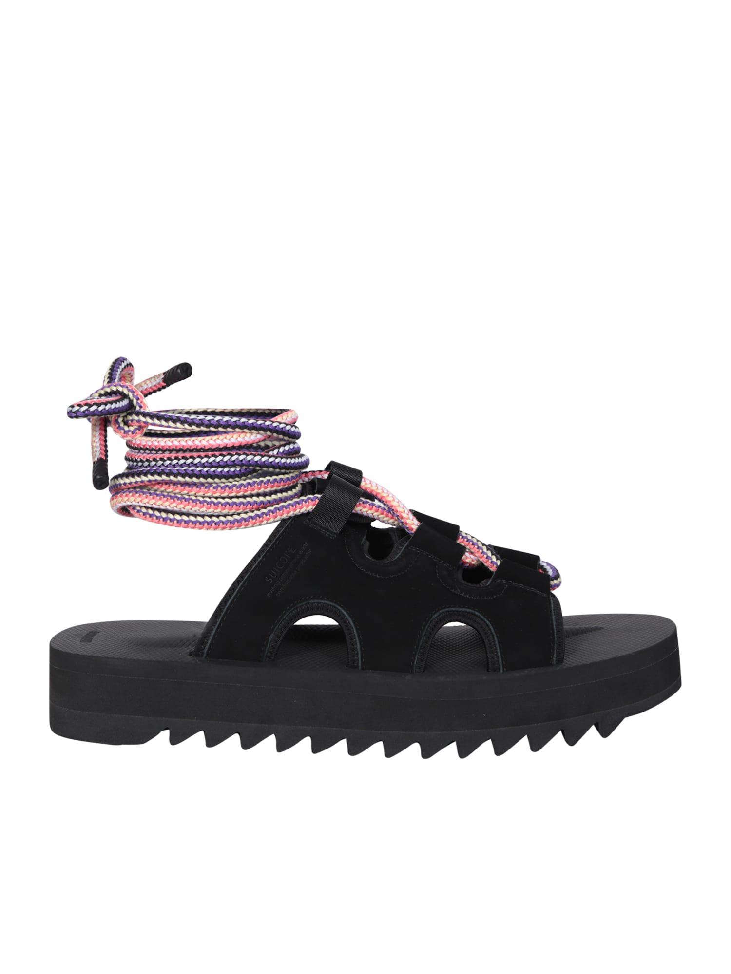 Suicoke Sandals in Black for Men | Lyst