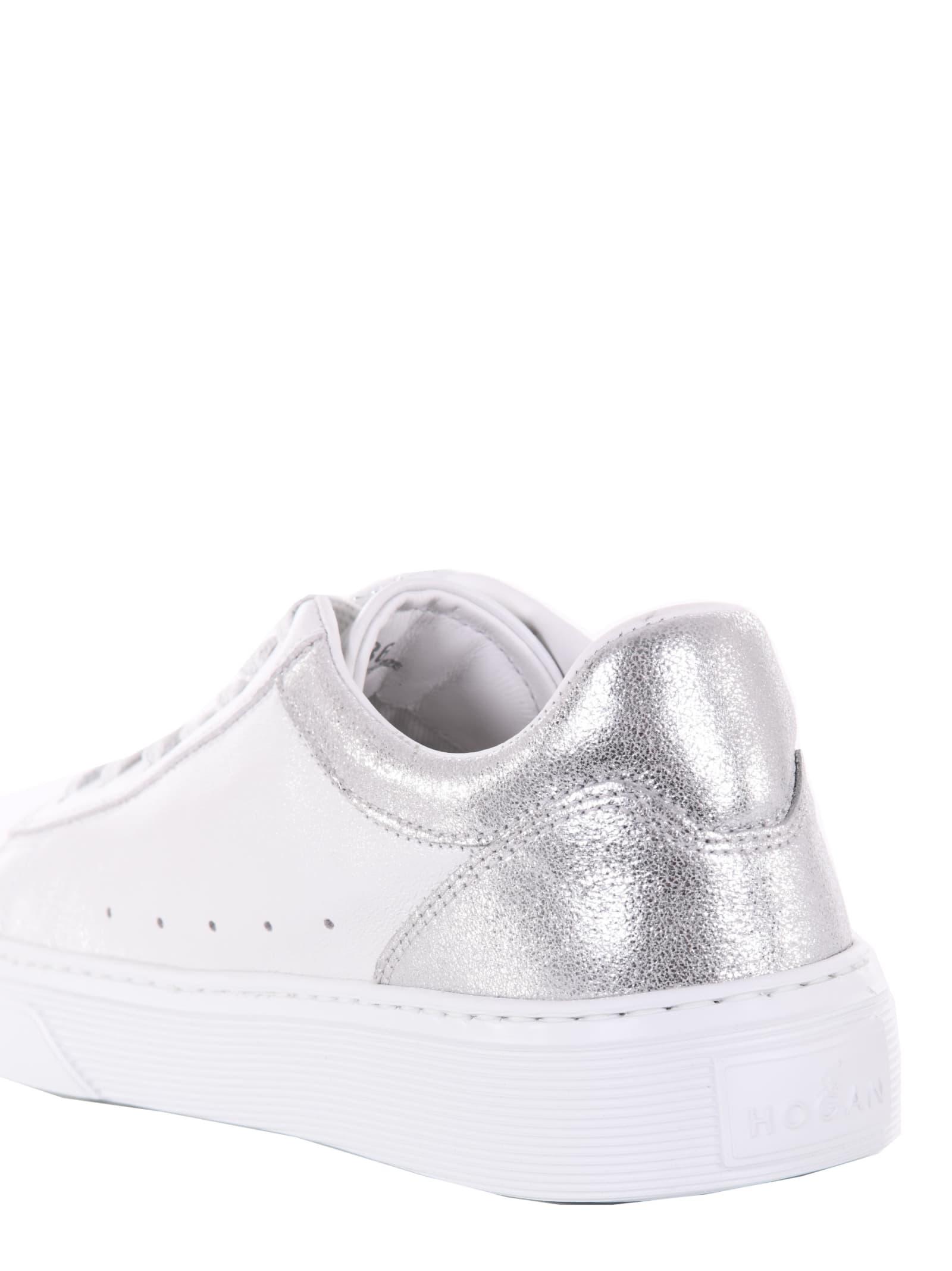 Sneaker Hogan H365 in pelle perlata Bianco | The Mooder