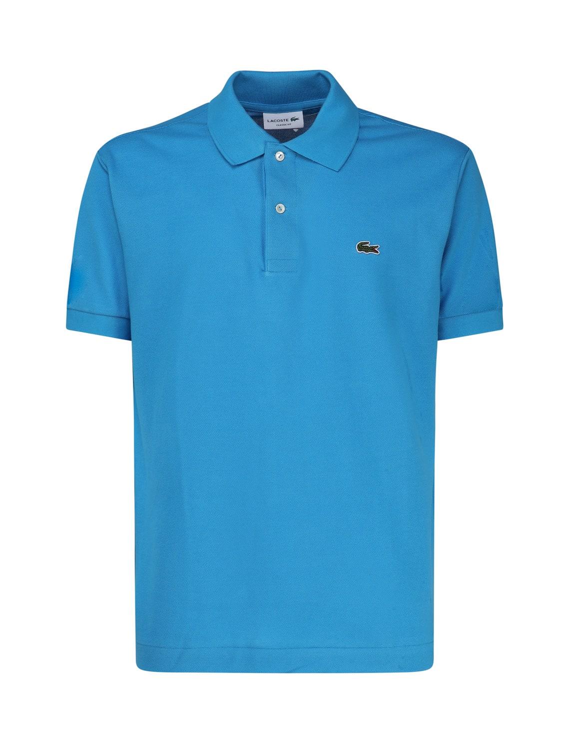 Lacoste Polo Piquet in Blue for Men | Lyst