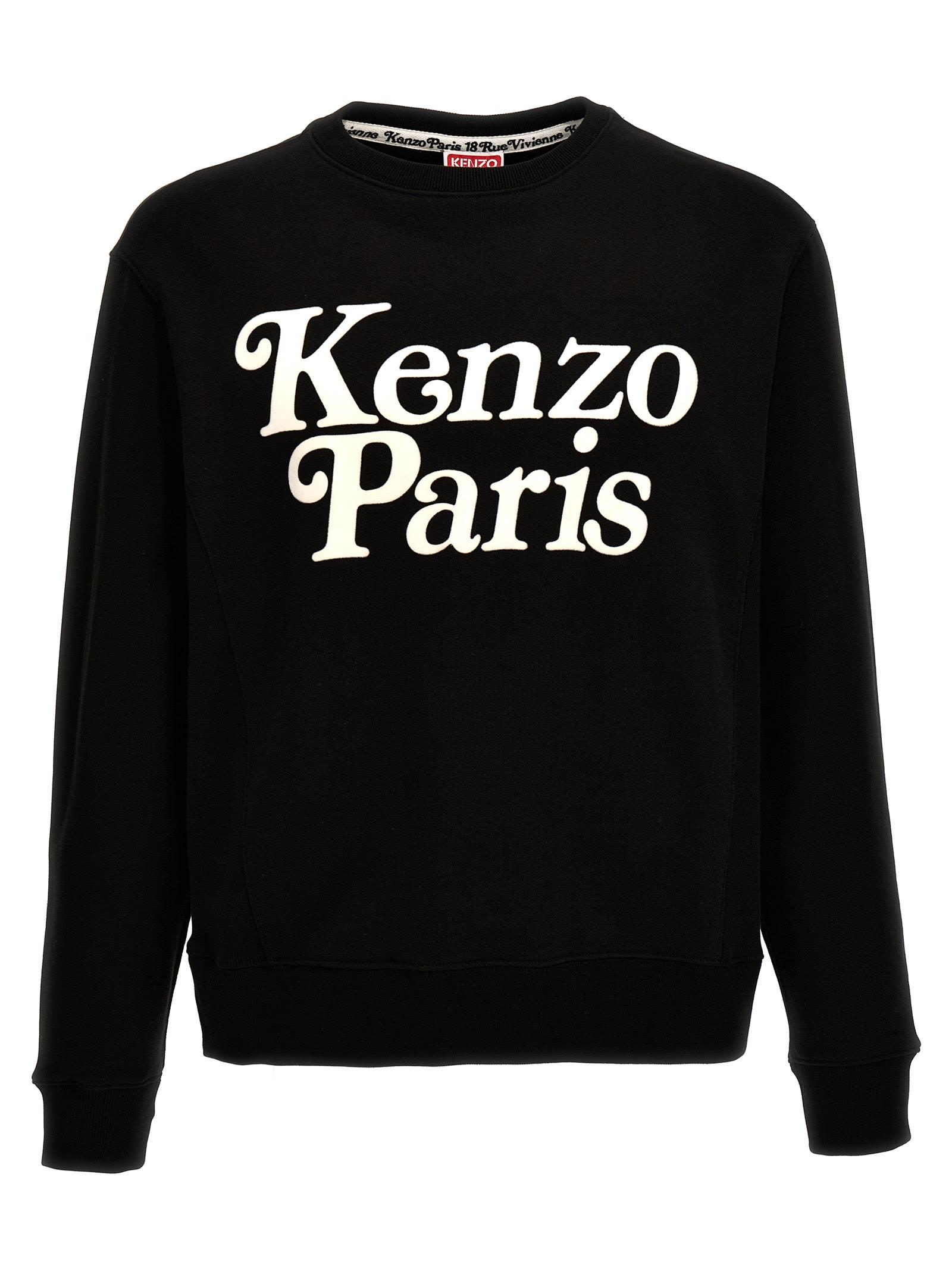 Black kenzo sweatshirt mens hot sale