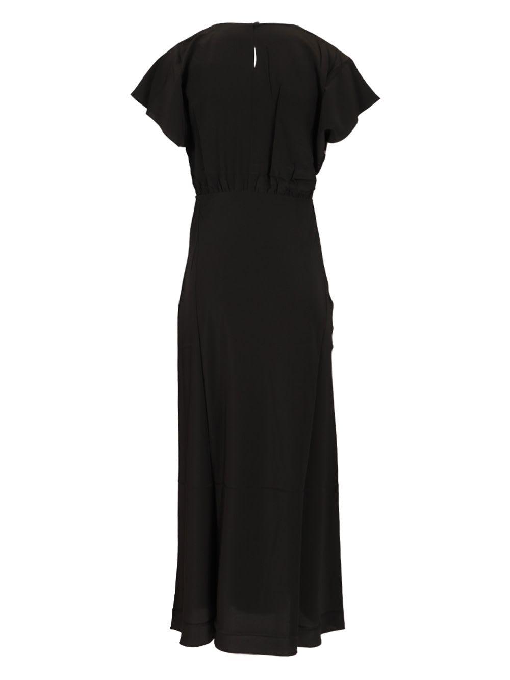 ワンピース Matteau V-neck midi dress 20358293_50379829_1000.jpg
