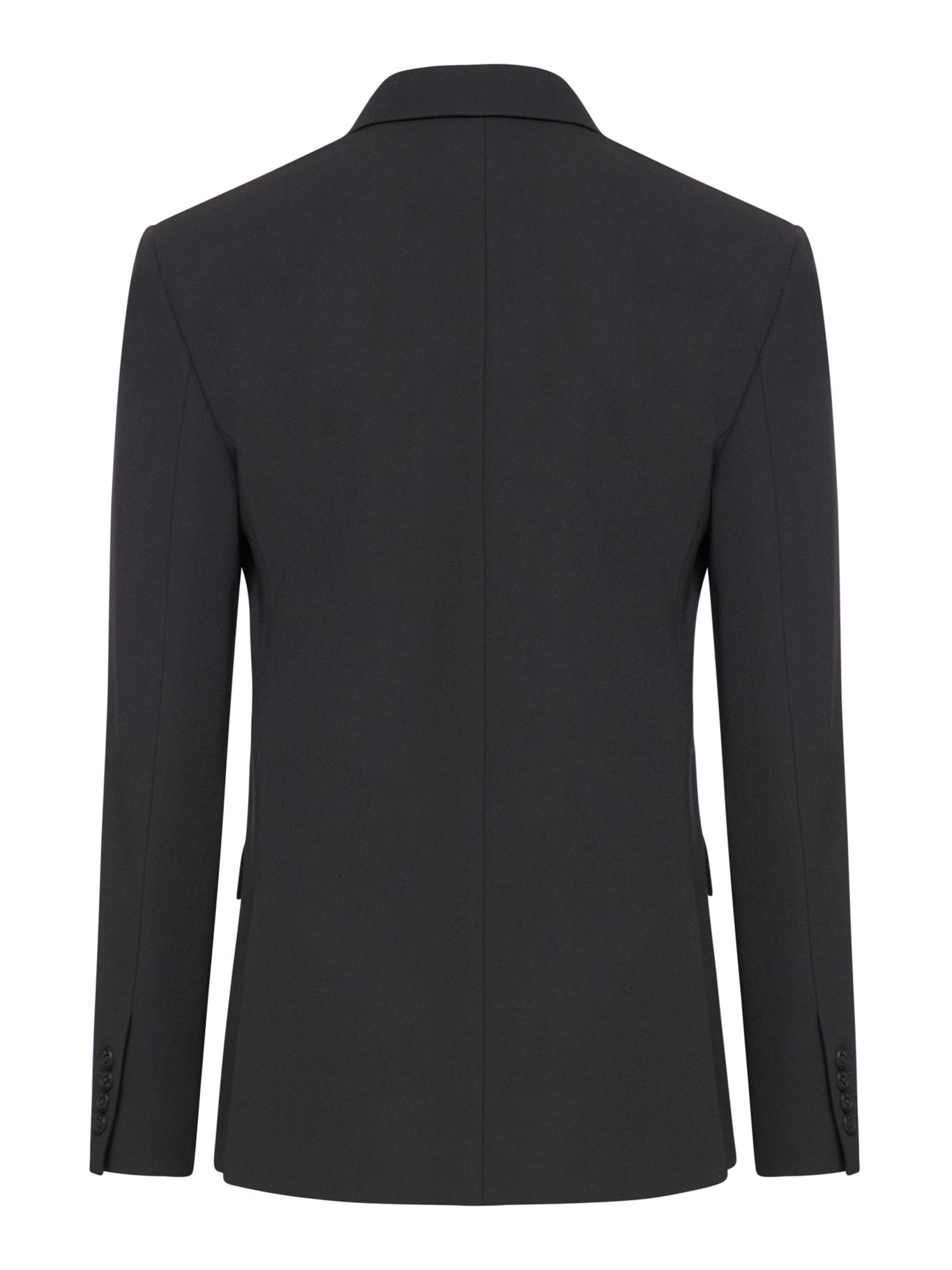 Balenciaga Slim Fit Db Jacket in Black for Men | Lyst