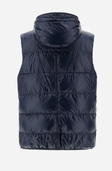 Herno Piumino Gilet in Blue for Men | Lyst