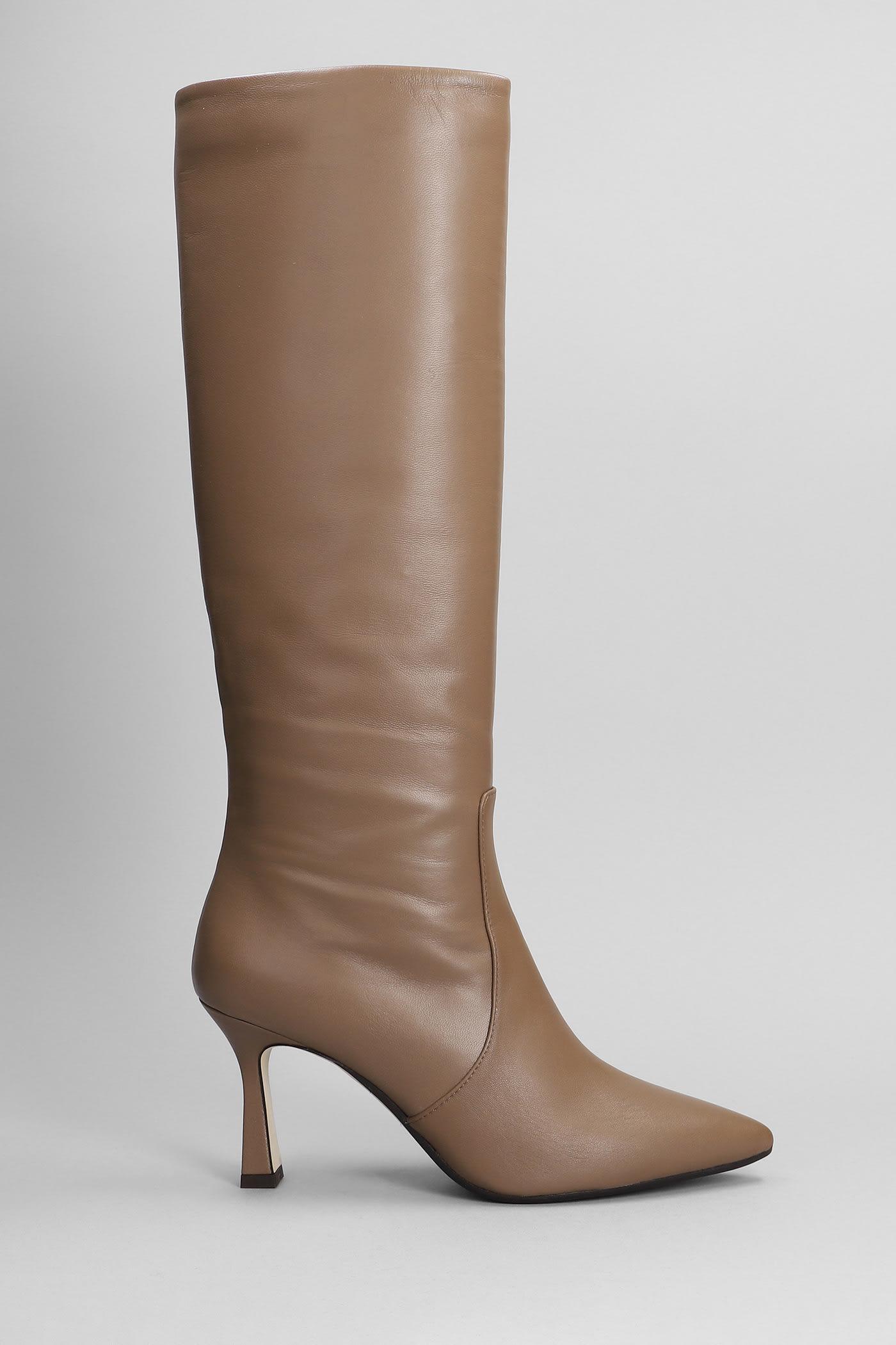 Boots and sales high heels