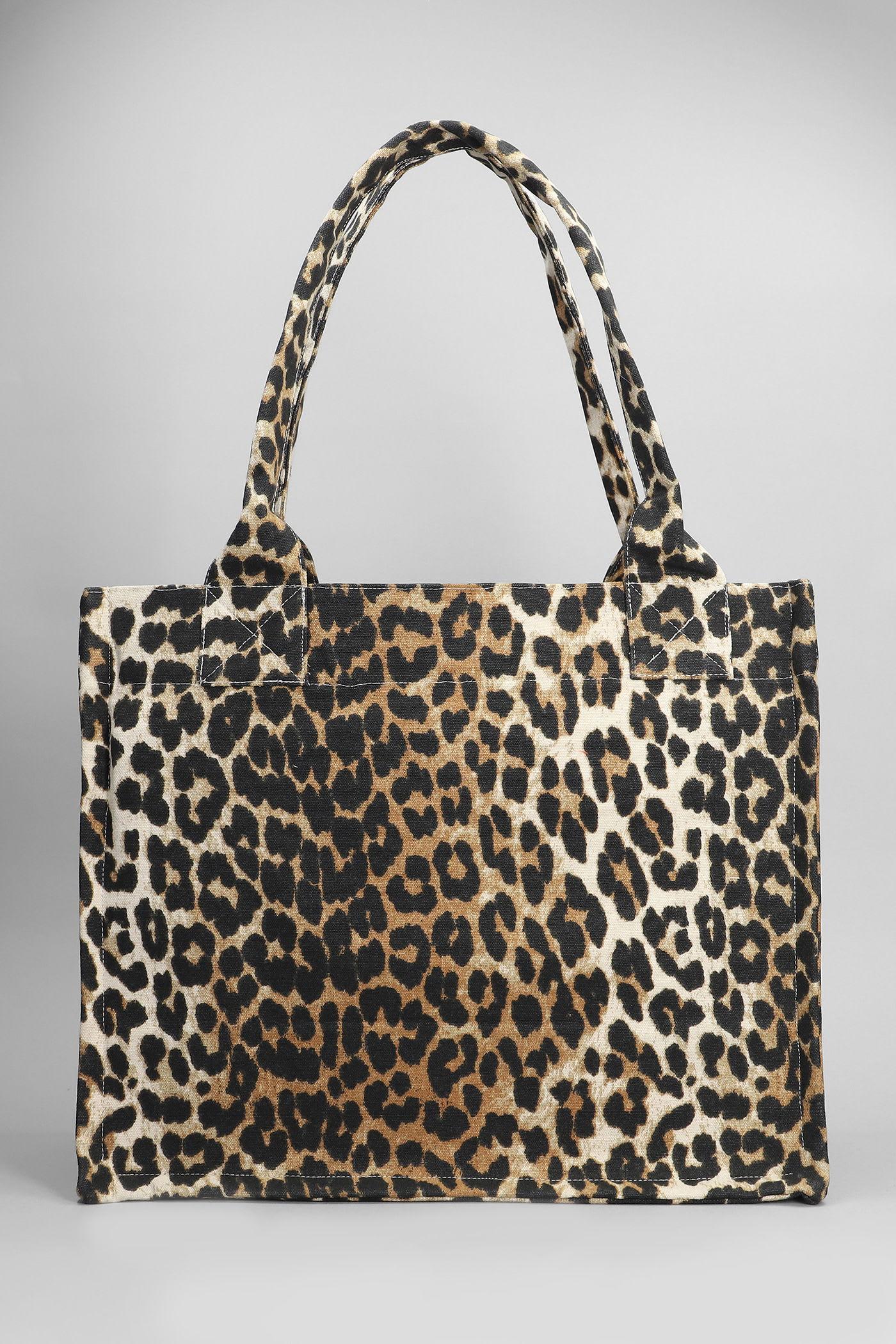 トートバッグ GANNI - Black Large Banana Print Tote Black Black Large Banana Print Tote | GANNI US