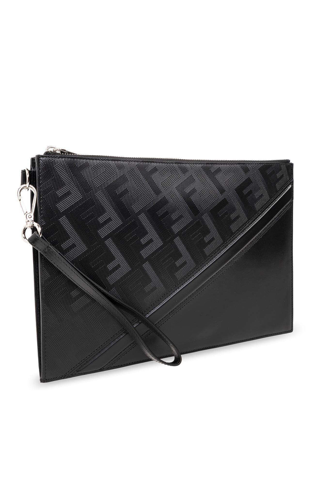 Fendi Handbag With Monogram in Black for Men Lyst