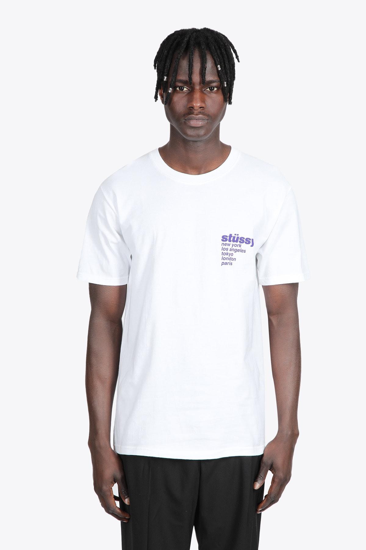 Stussy Strawberry Tee White Cotton T 