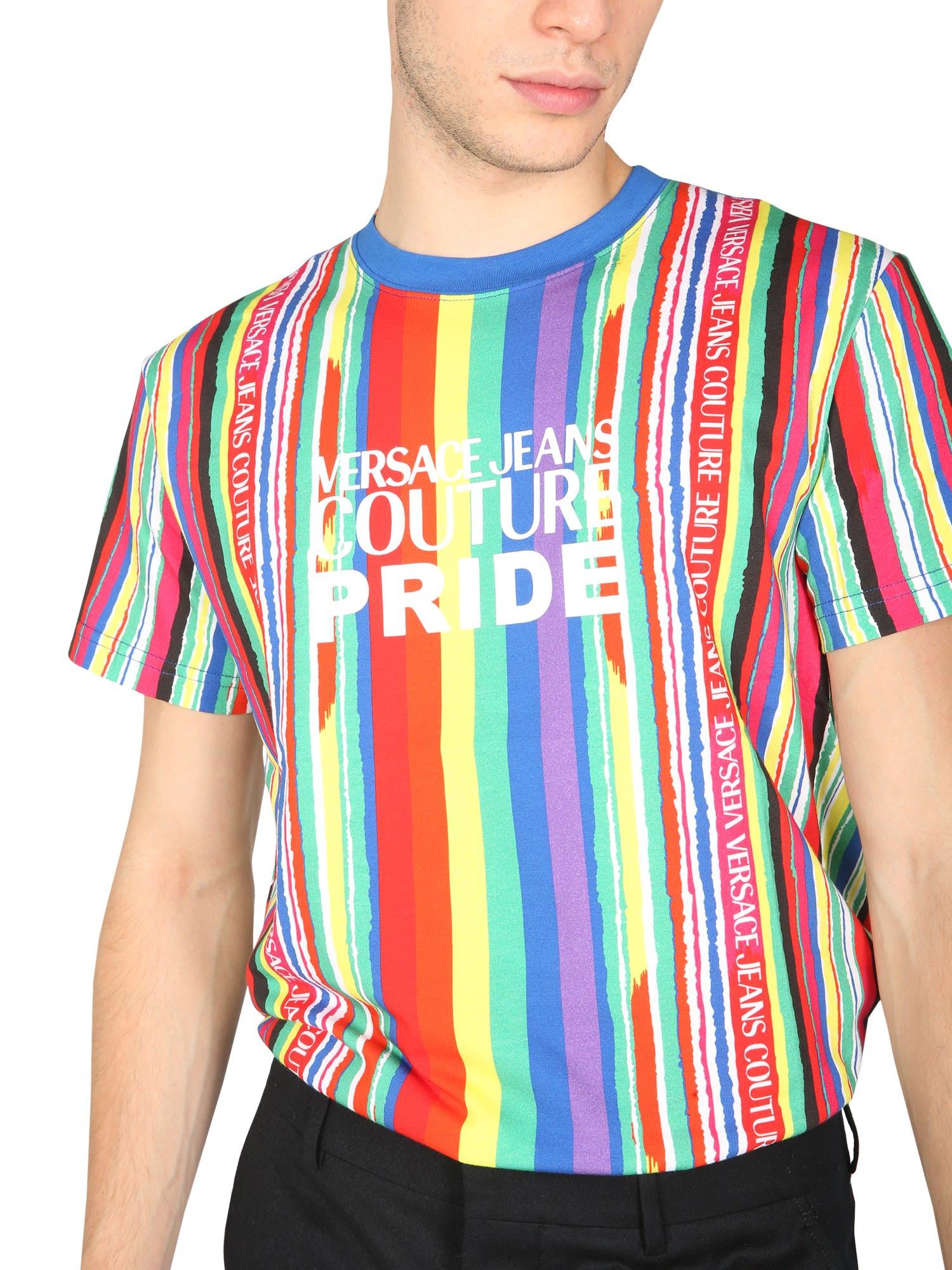 Versace Jeans Couture Pride Print T-shirt for Men | Lyst