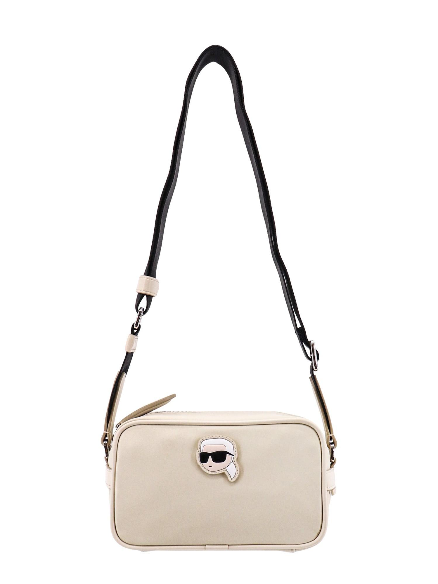 Karl Lagerfeld Shoulder Bag in Natural Lyst