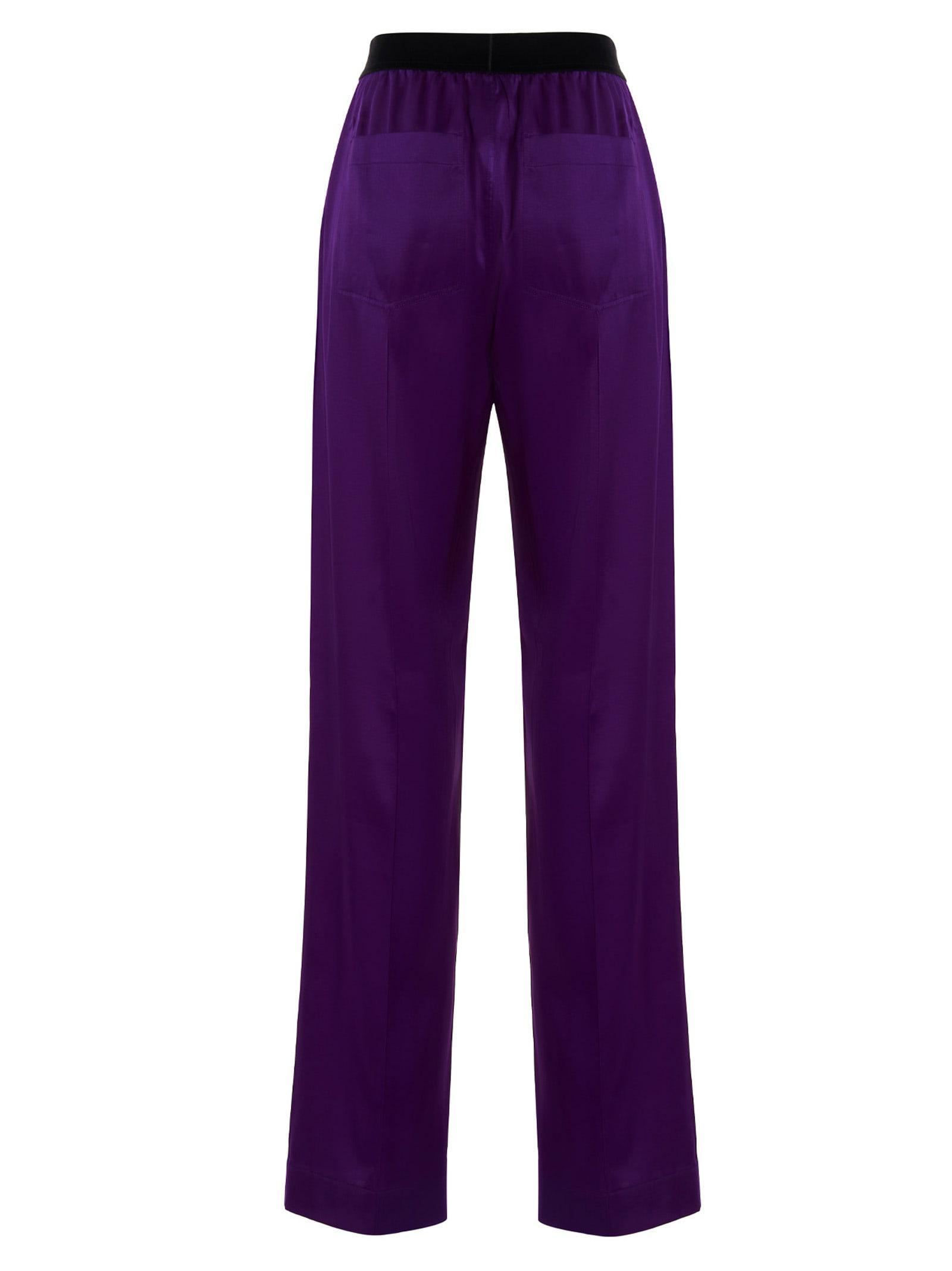 S/S 2000 Gianni Versace by Donatella Runway Purple Silk Pants For Sale at  1stDibs | donatella versace purple heart, 2000s pink yoga pants, pink yoga  pants 2000s