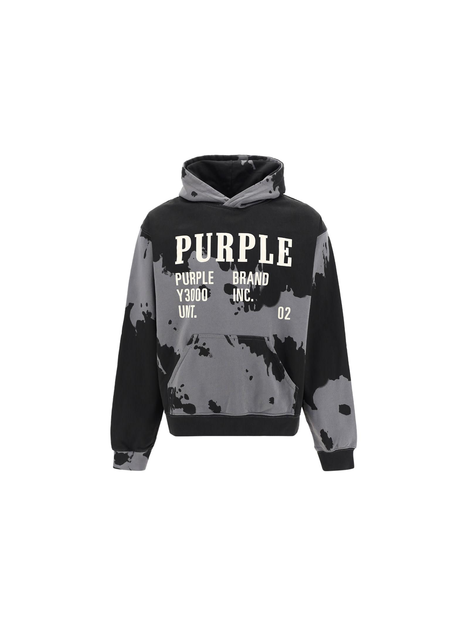 Purple Brand Purple Blend Hoodie in Black for Men