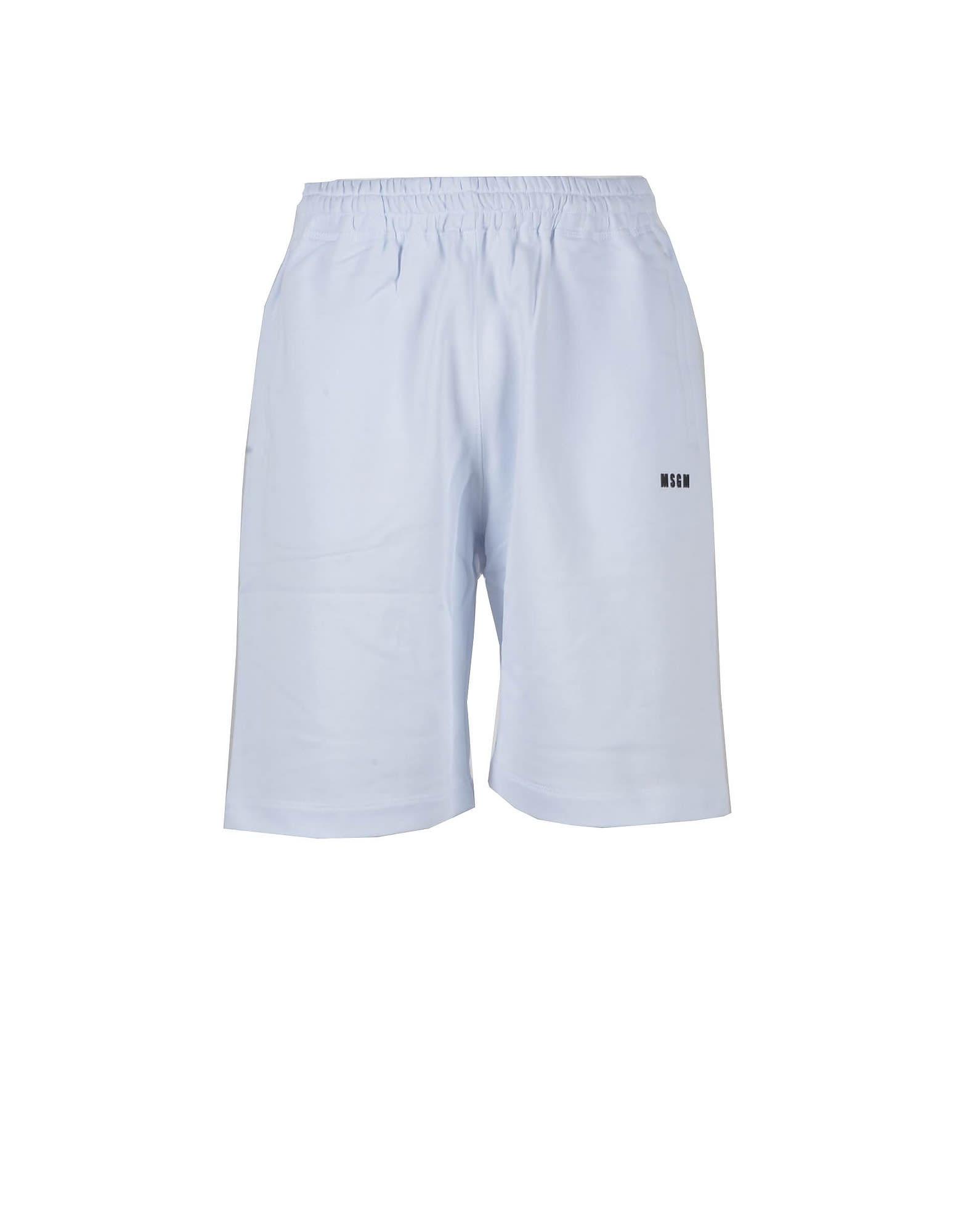 MSGM Ss Bermuda Shorts in White for Men - Save 2% | Lyst