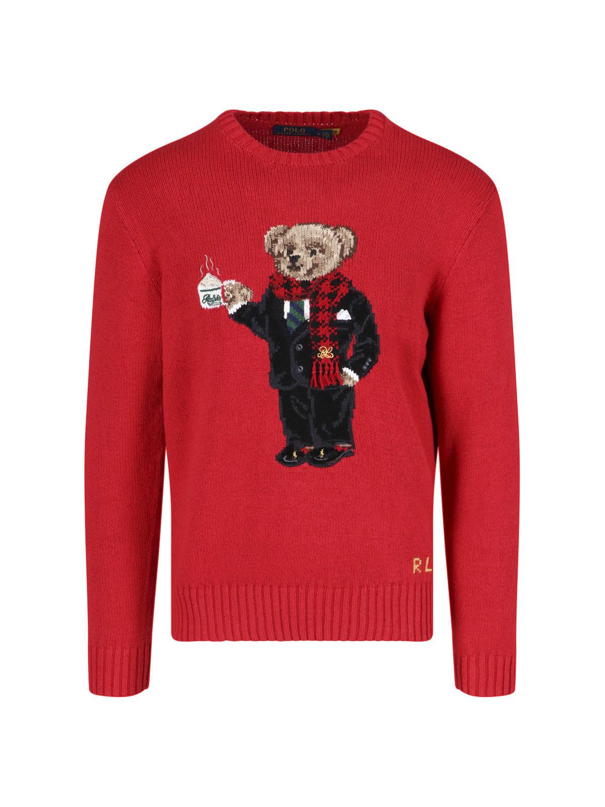 ralph lauren red sweater