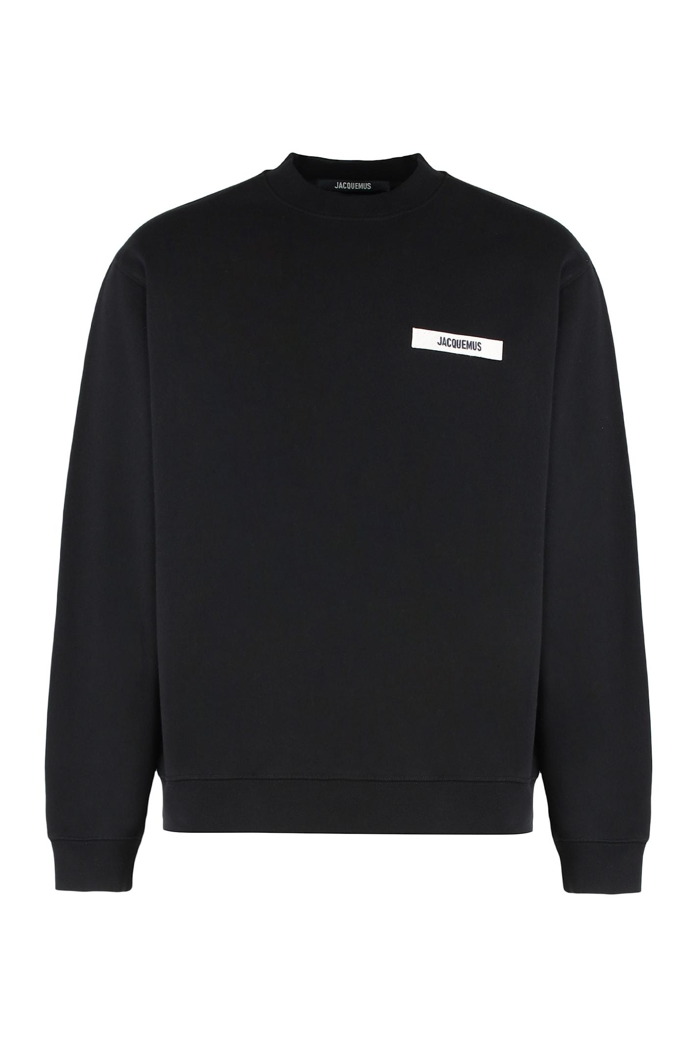 スウェット・トレーナー JACQUEMUS Men Sweater Jacquemus - Jacquemus Crew-neck wool sweater grey - The Corner