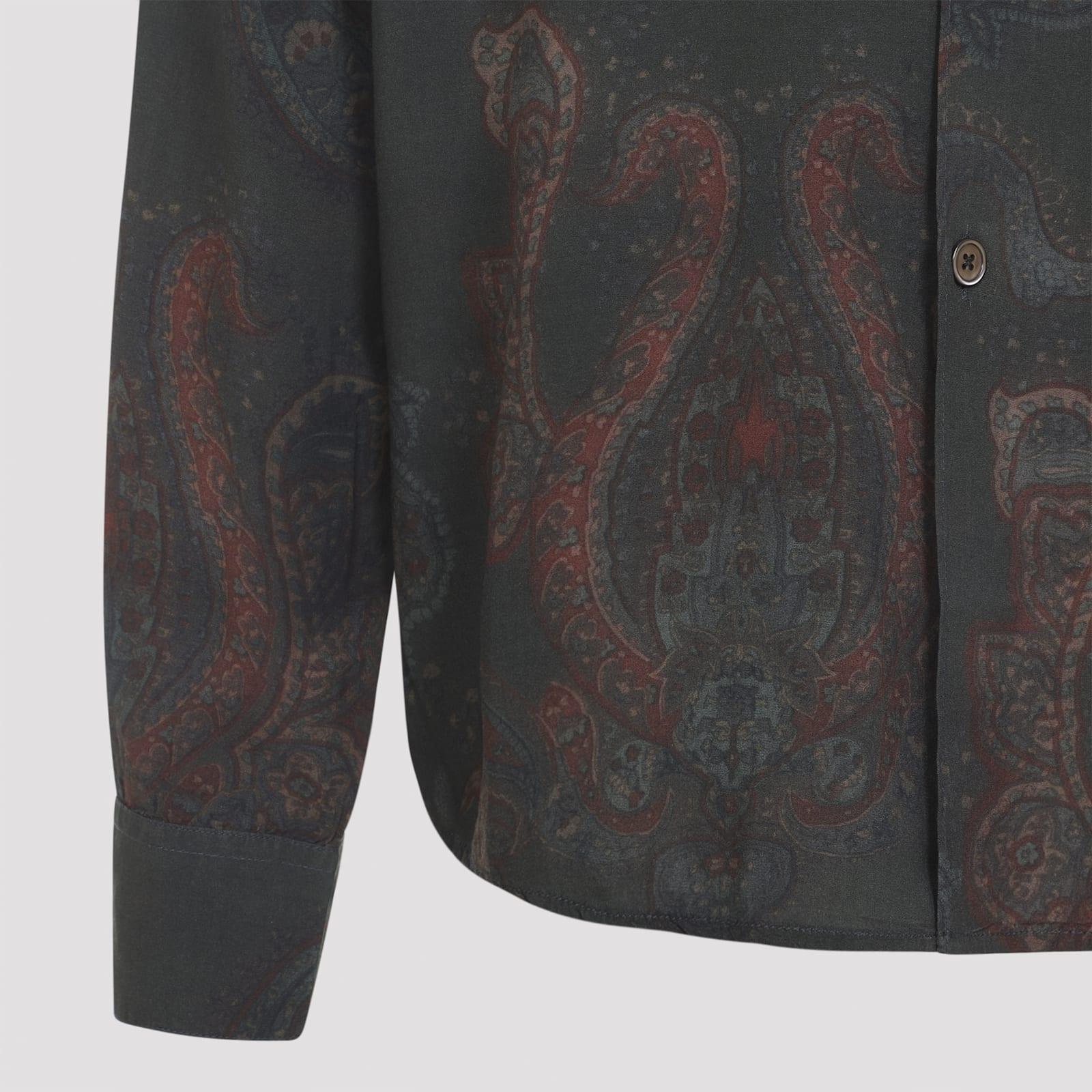 Our Legacy Beyond Shirt, Paisley Print in Gray for Men | Lyst