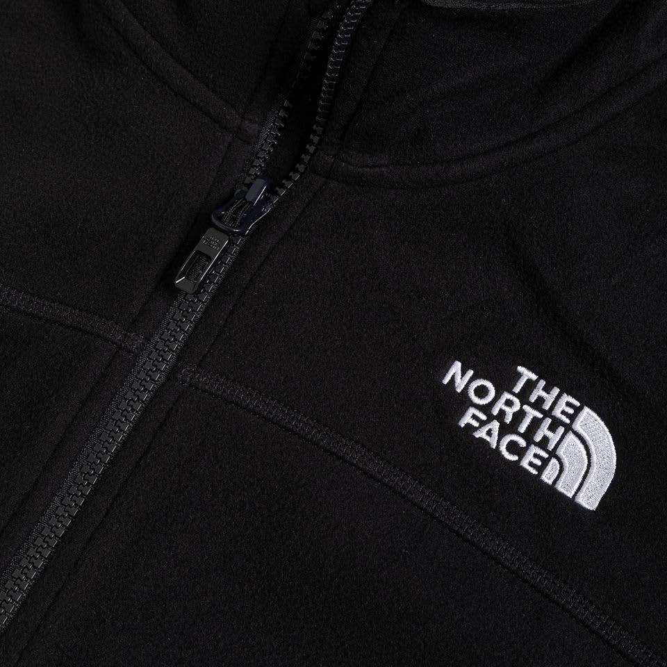 The North Face 100 Glacier Full Zip Jacket In Pile in Black for Men | Lyst