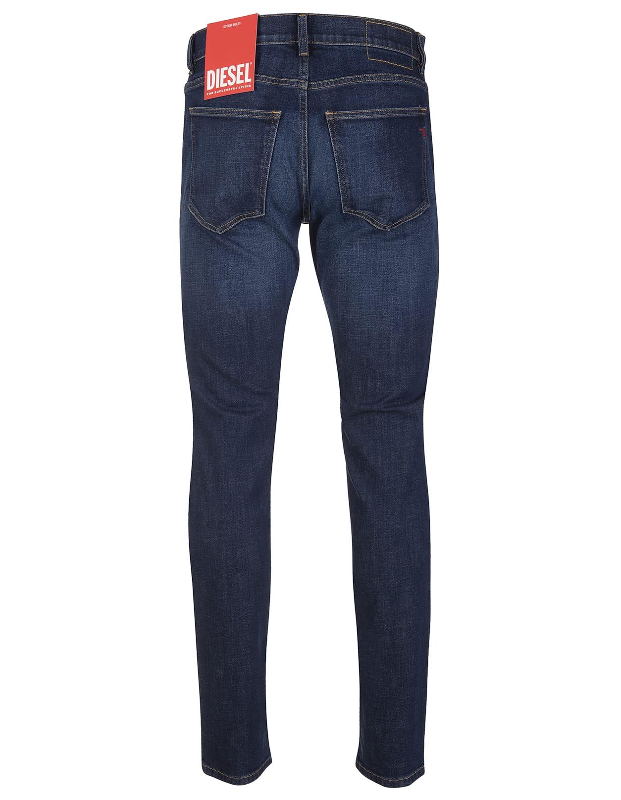 DIESEL Man - Dark Blue 2019 D-strukt Z9b89 Slim Jeans for Men 