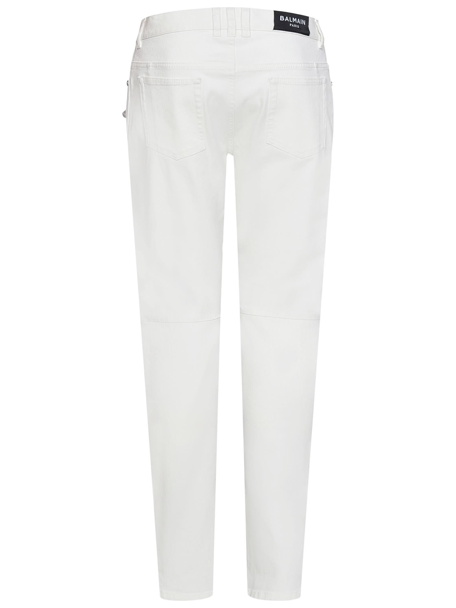 Paris Jeans in White for Men | Lyst
