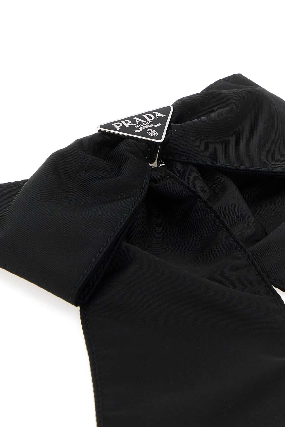ハット PRADA Black Nylon Hair Clip Prada Nylon Hair Clip in Black | Lyst