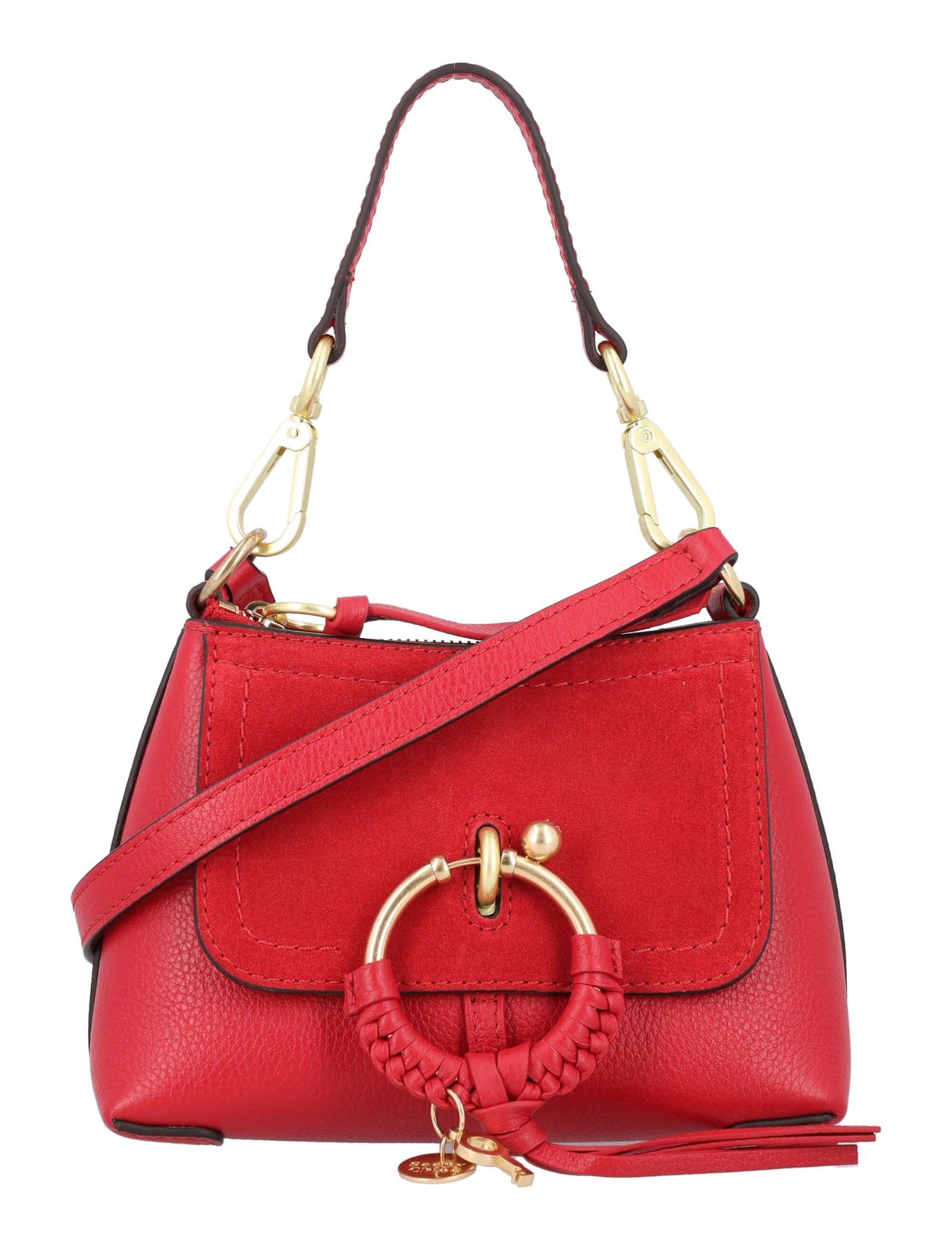 Cross body bags Chloe' - Faye mini red bag with charms - CHC20SS202C27634