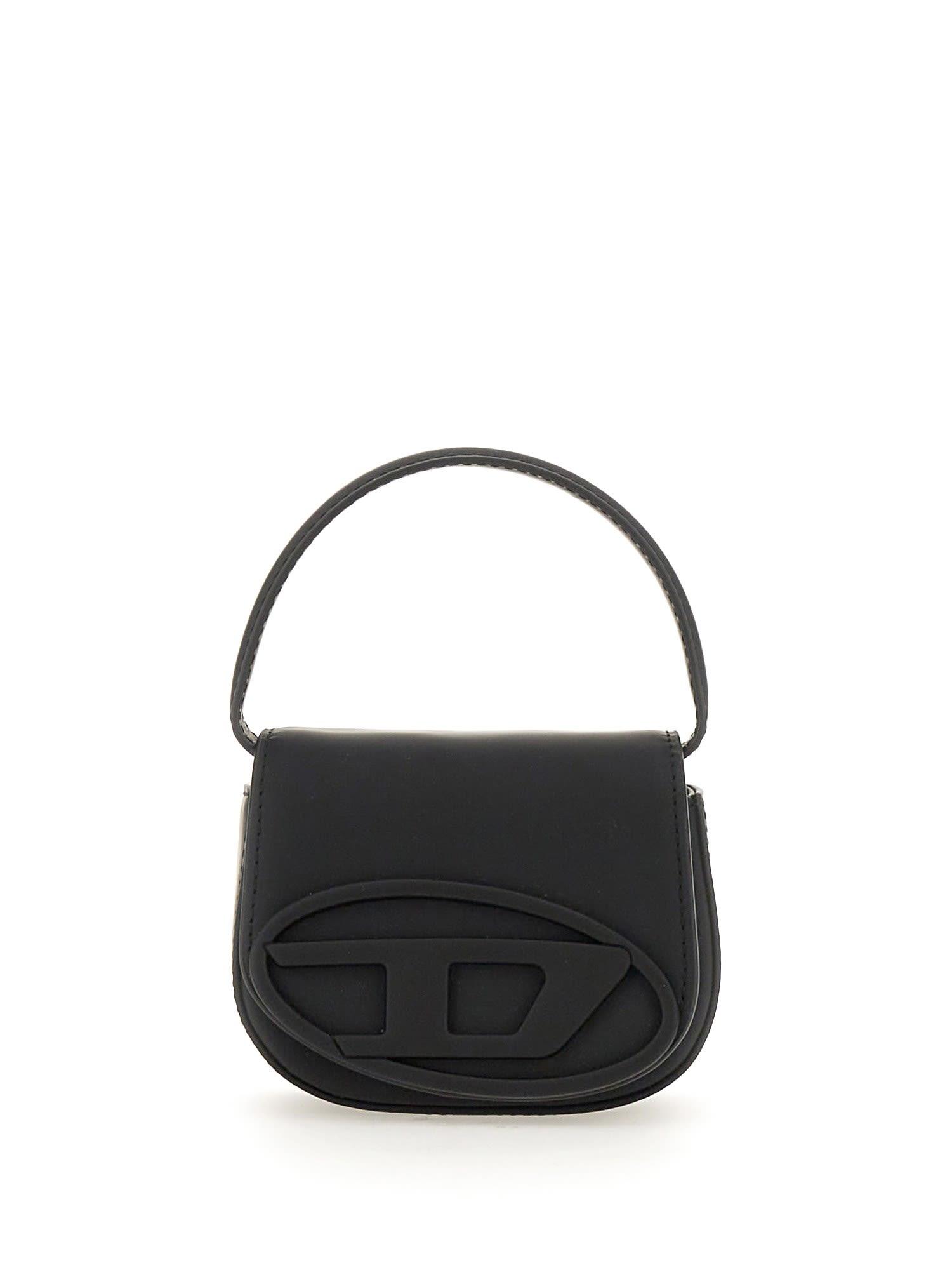 DIESEL 1Dr Xs Leather Tote Bag in Black | Lyst