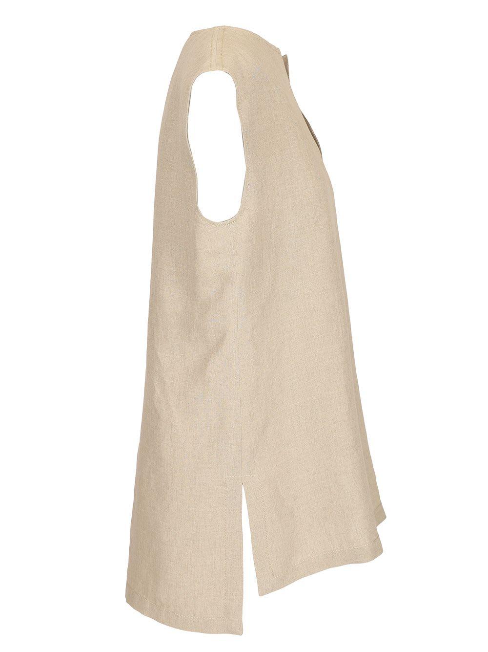 【Max Mara】コリンボ リネン トップ Max Mara Colimbo トップ | ニュートラル | FARFETCH JP