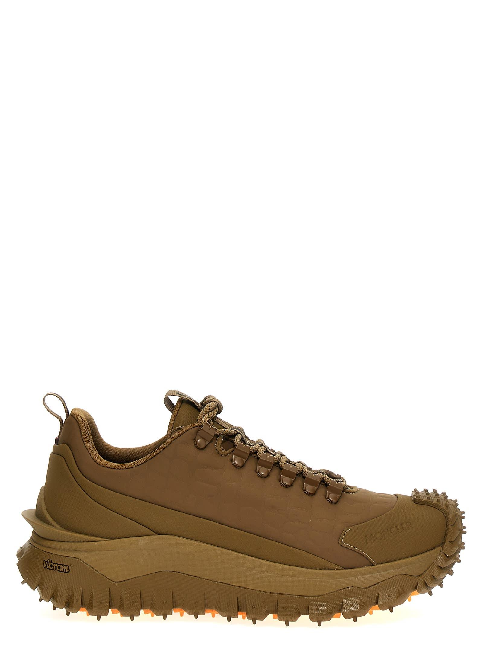 Moncler Genius Trailgrip Low-top Sneakers In Embossed Nylon in 