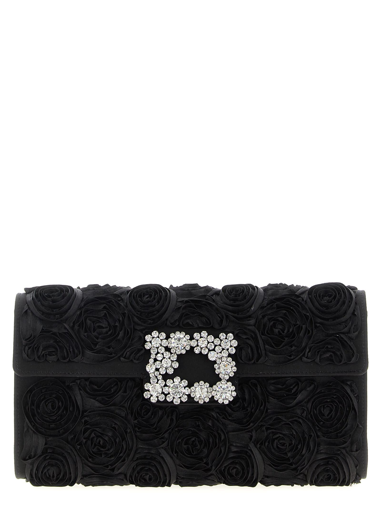 Black Roger Vivier Clutches and evening bags for Women | Lyst