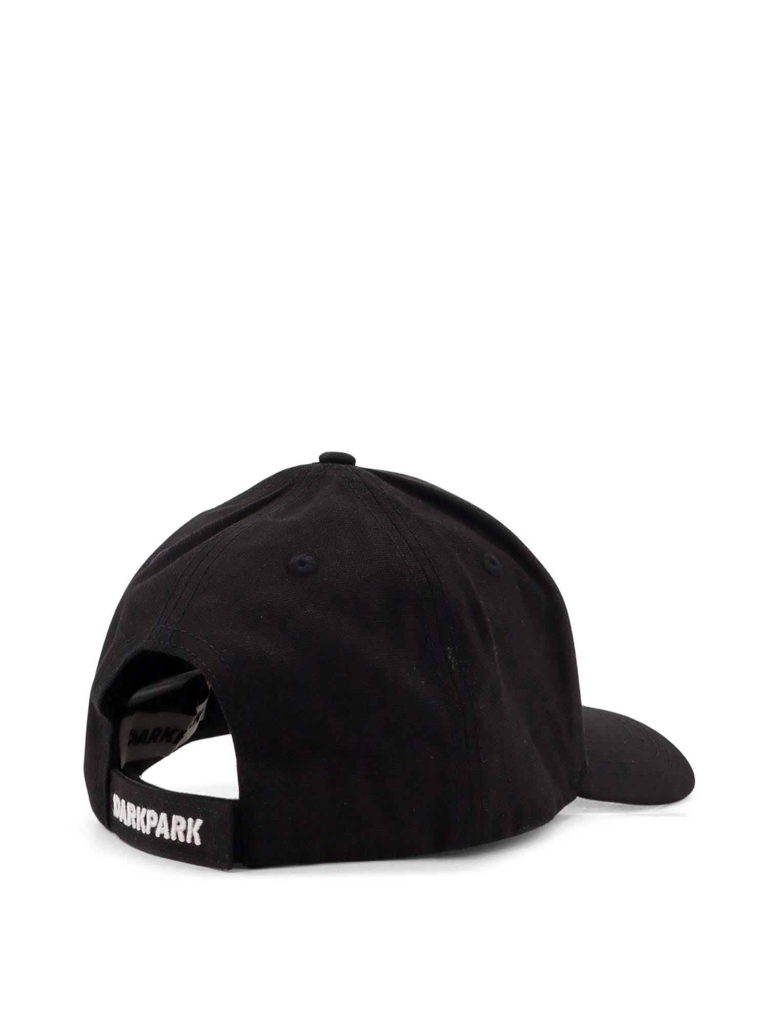 【DARKPATK】BASEBALL CAP LOGO-EMBROIDERED BASEBALL CAP