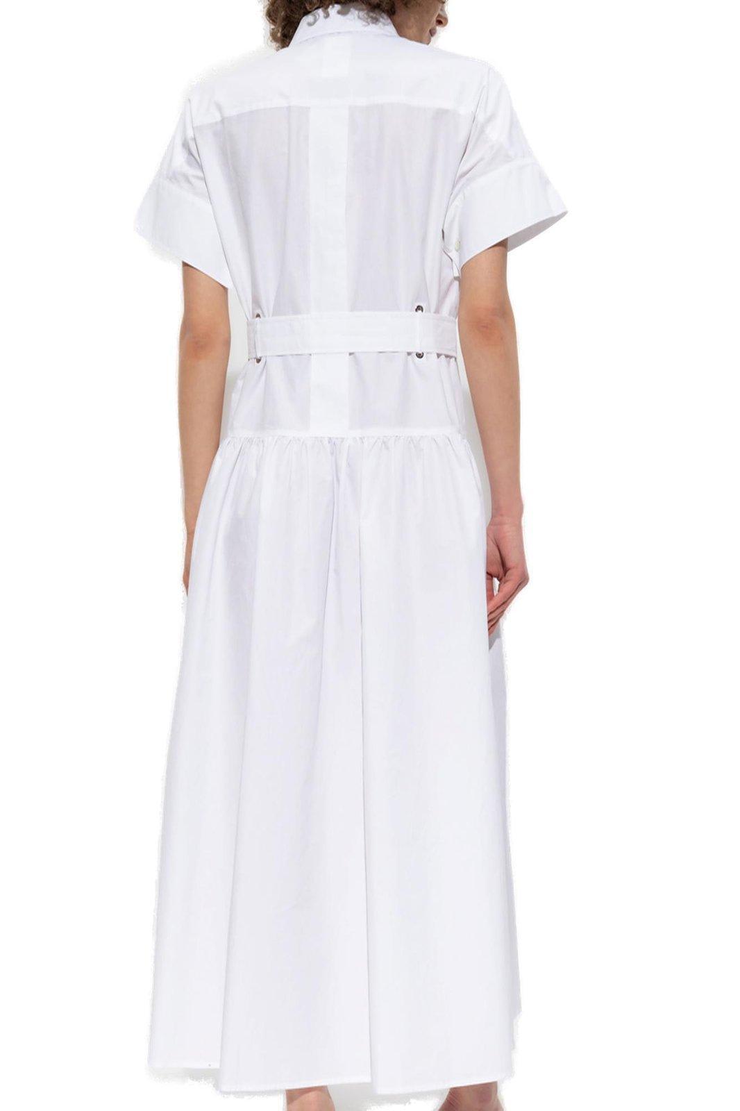 【送料&関税込】Max Mara agoraio White Cotton Dress Max Mara Cotton Dress 'Agoraio' in White | Lyst