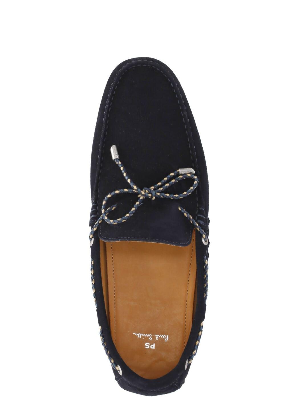 PS by Paul Smith Springfield Suede Leather Loafers in Black for Men | Lyst