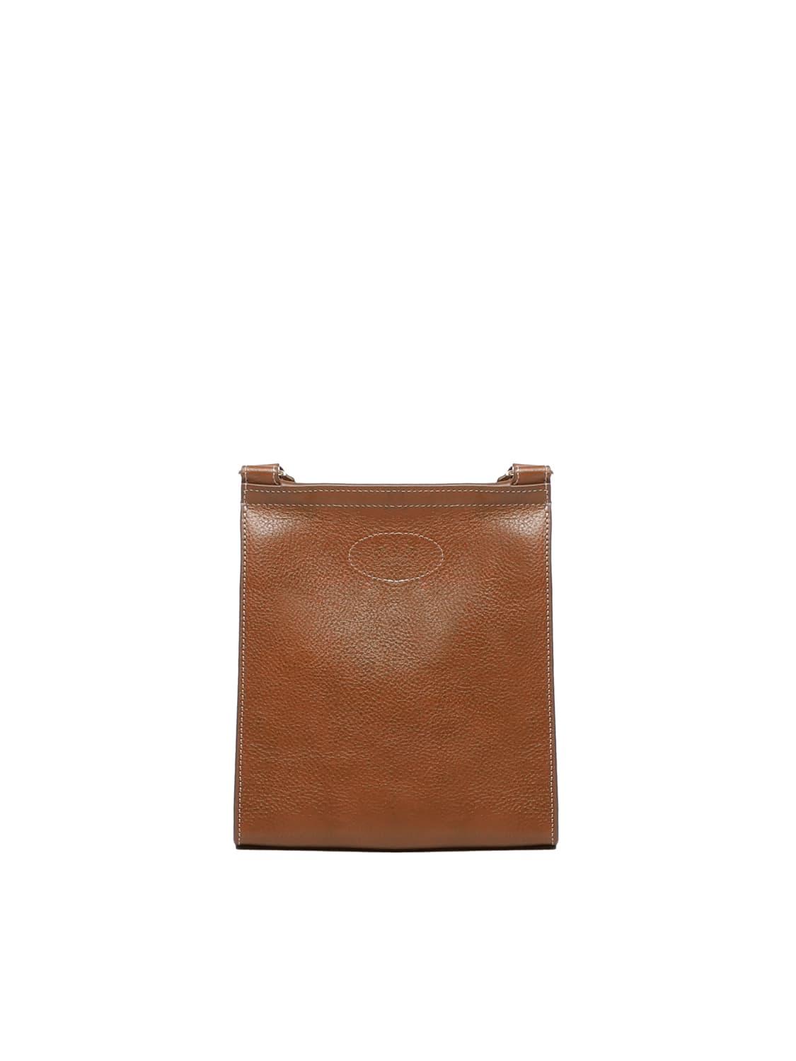 mulberry brown clutch bag