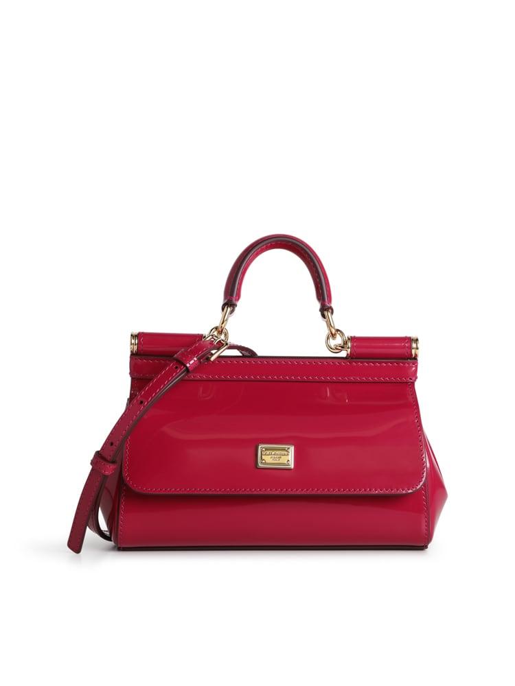 Dolce & Gabbana Small D&g Sicily Bag in Red | Lyst