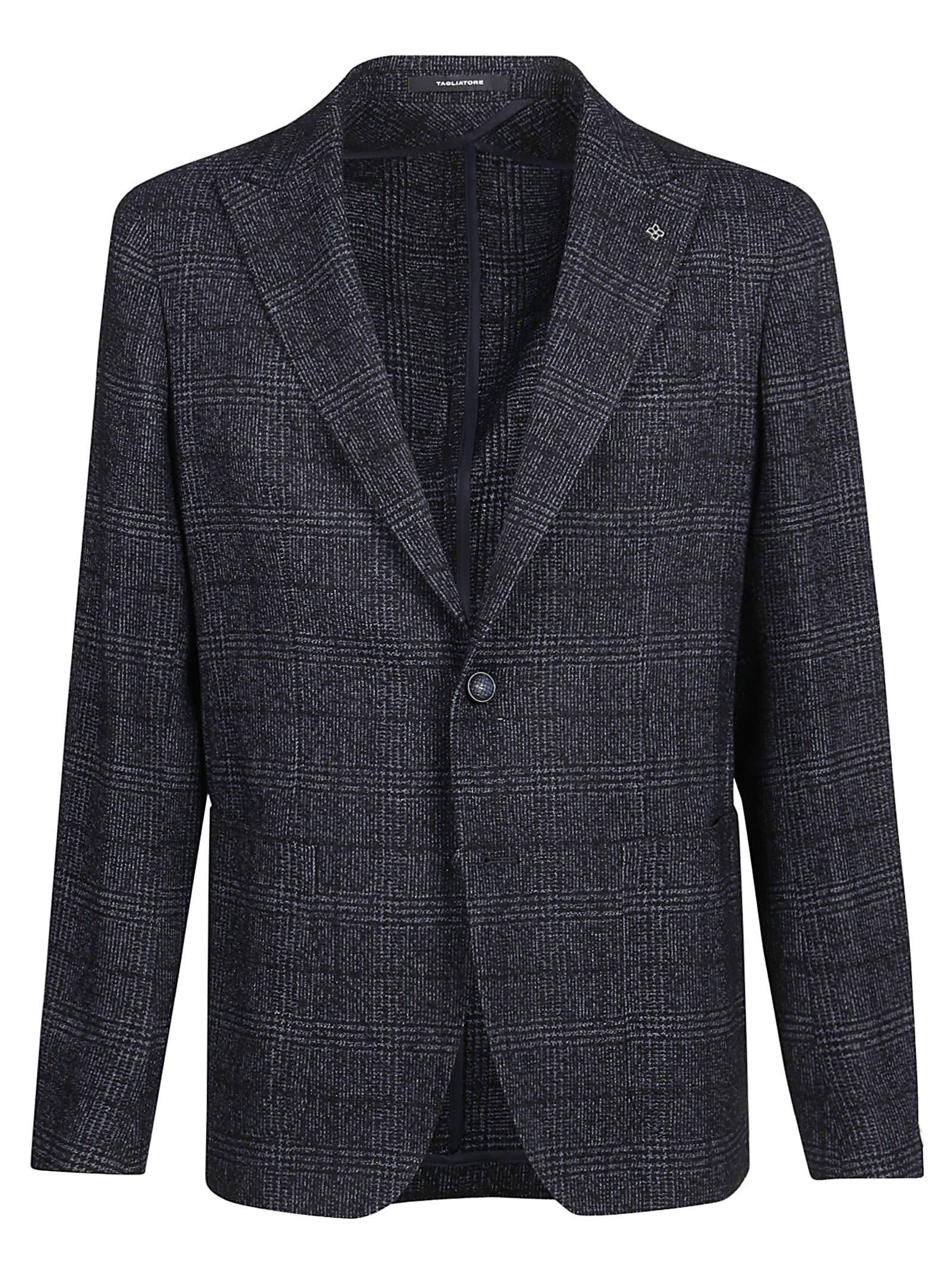 Save 40% Tagliatore Wool Blazer in Blue for Men Mens Jackets Tagliatore Jackets 