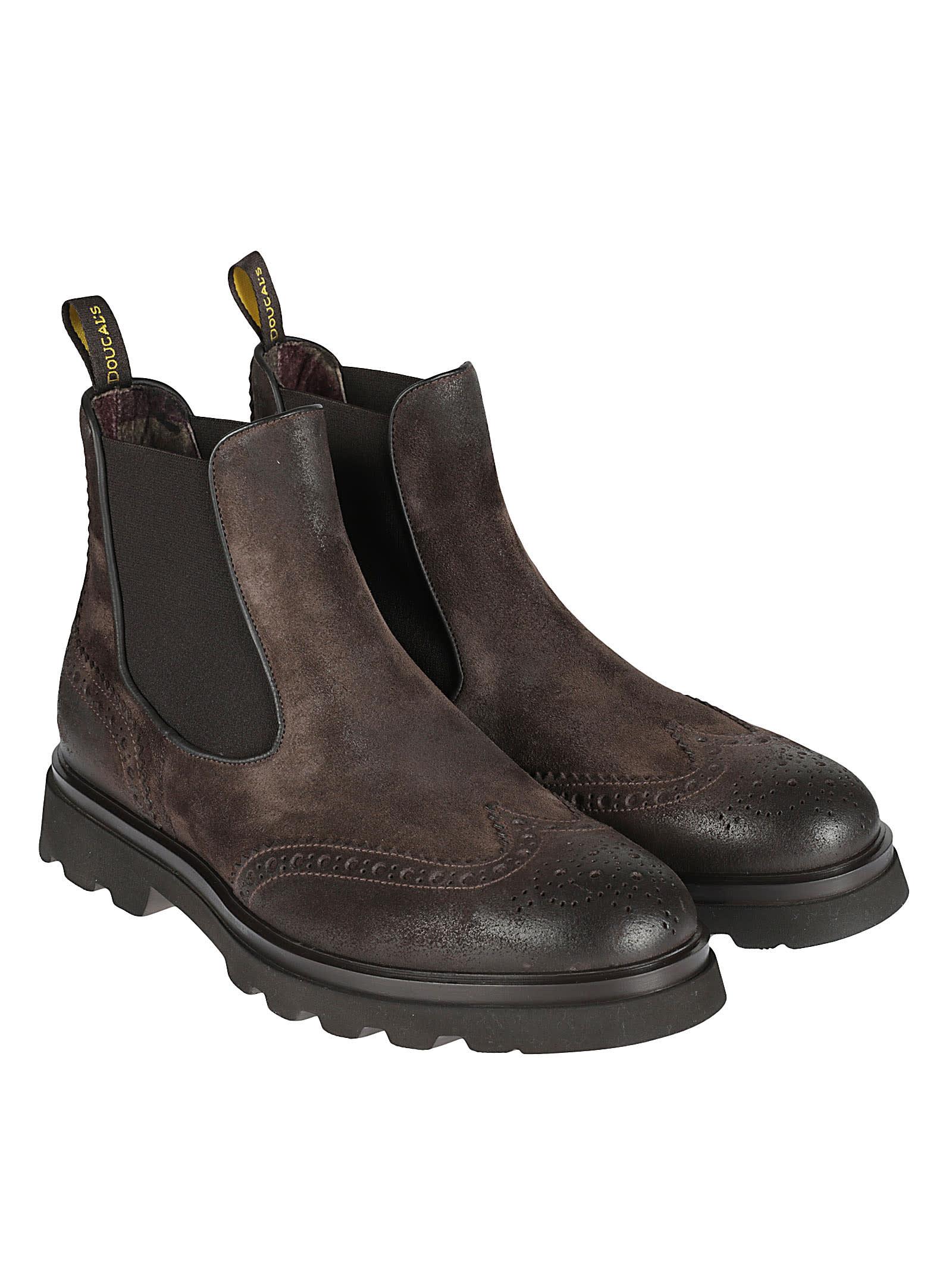 Doucal's Coda Rondine Chelsea Boots in Brown for Men | Lyst
