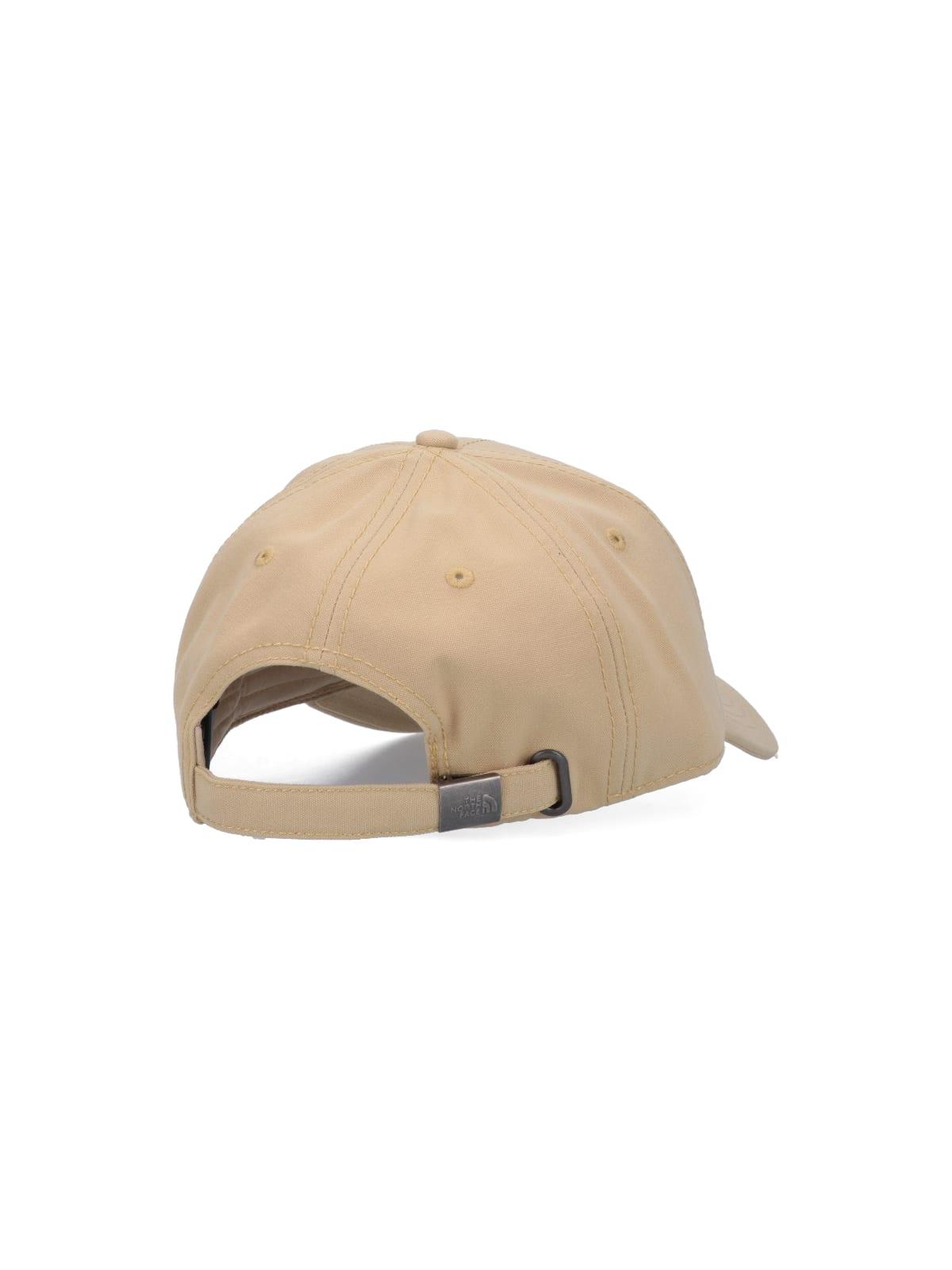 The North Face Logo Baseball Cap in Natural | Lyst