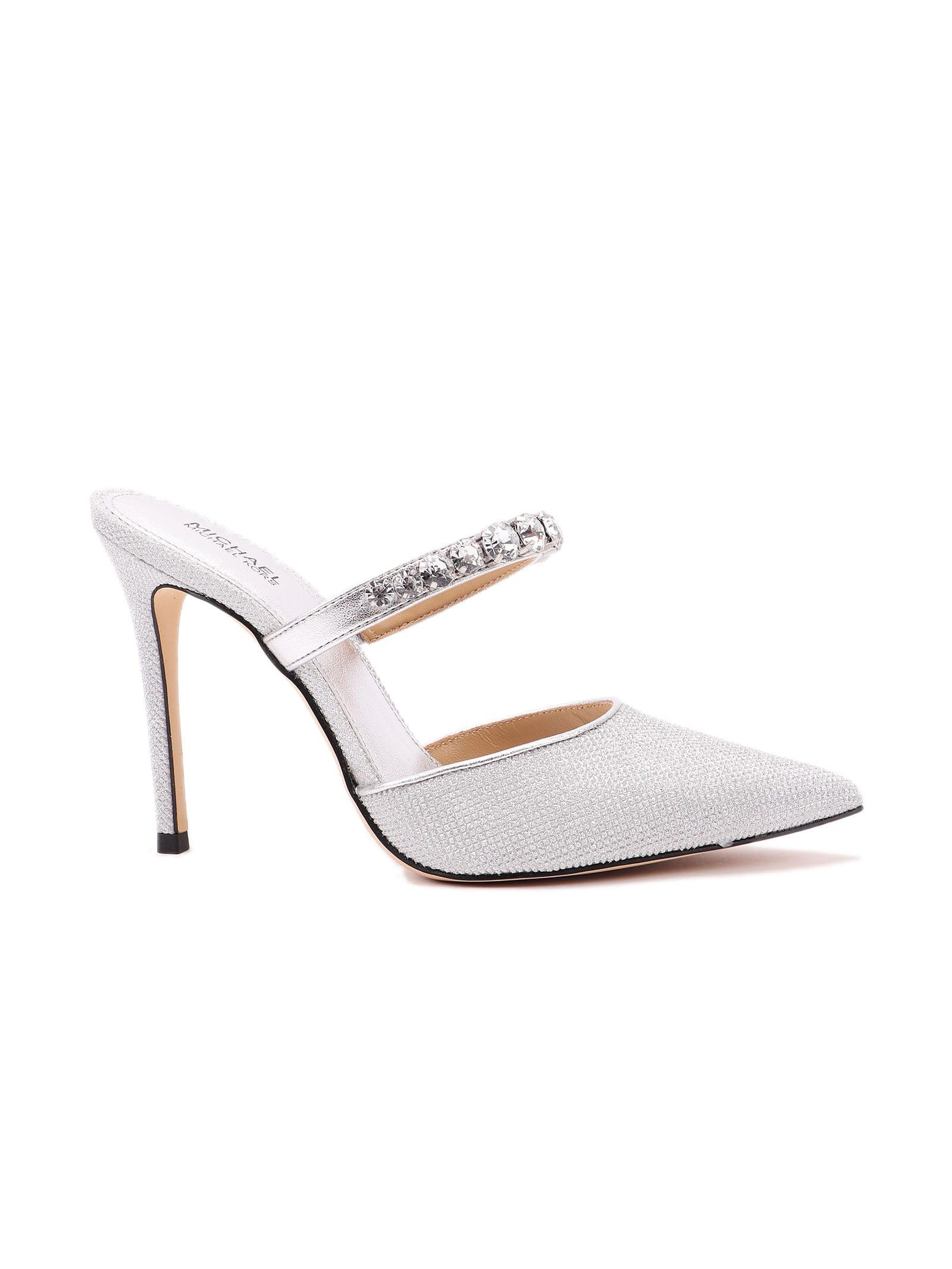 Michael Kors Jessa Mule Pump in White Lyst