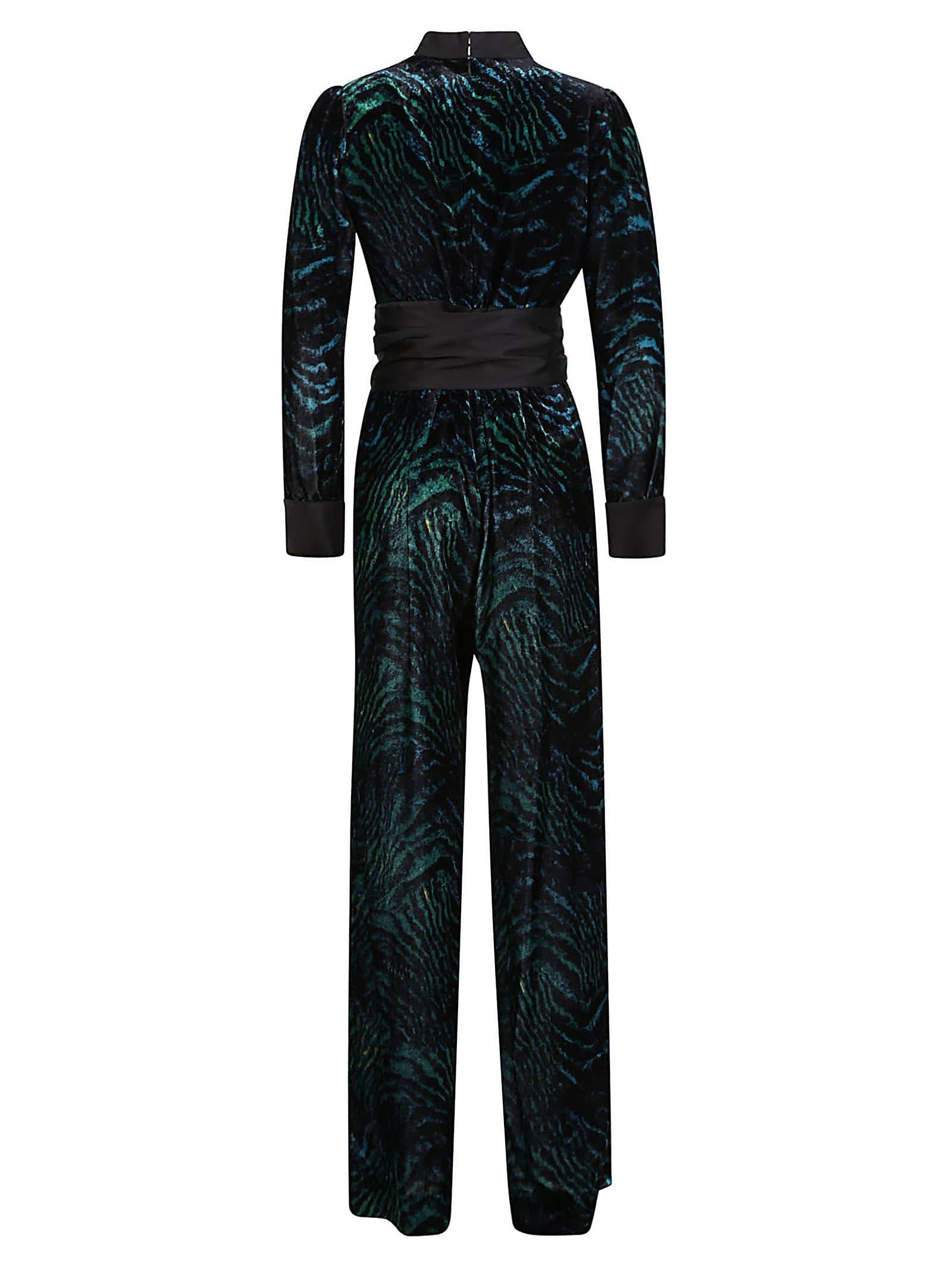 Diane von Furstenberg Velvet popular Jumpsuit in