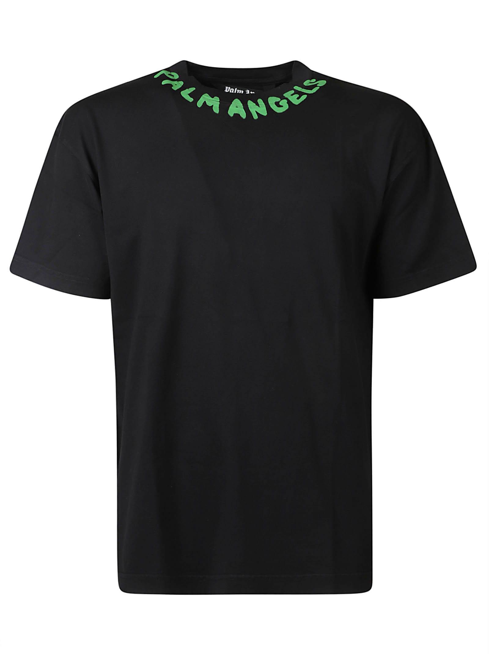 Off white t cheap shirt black green