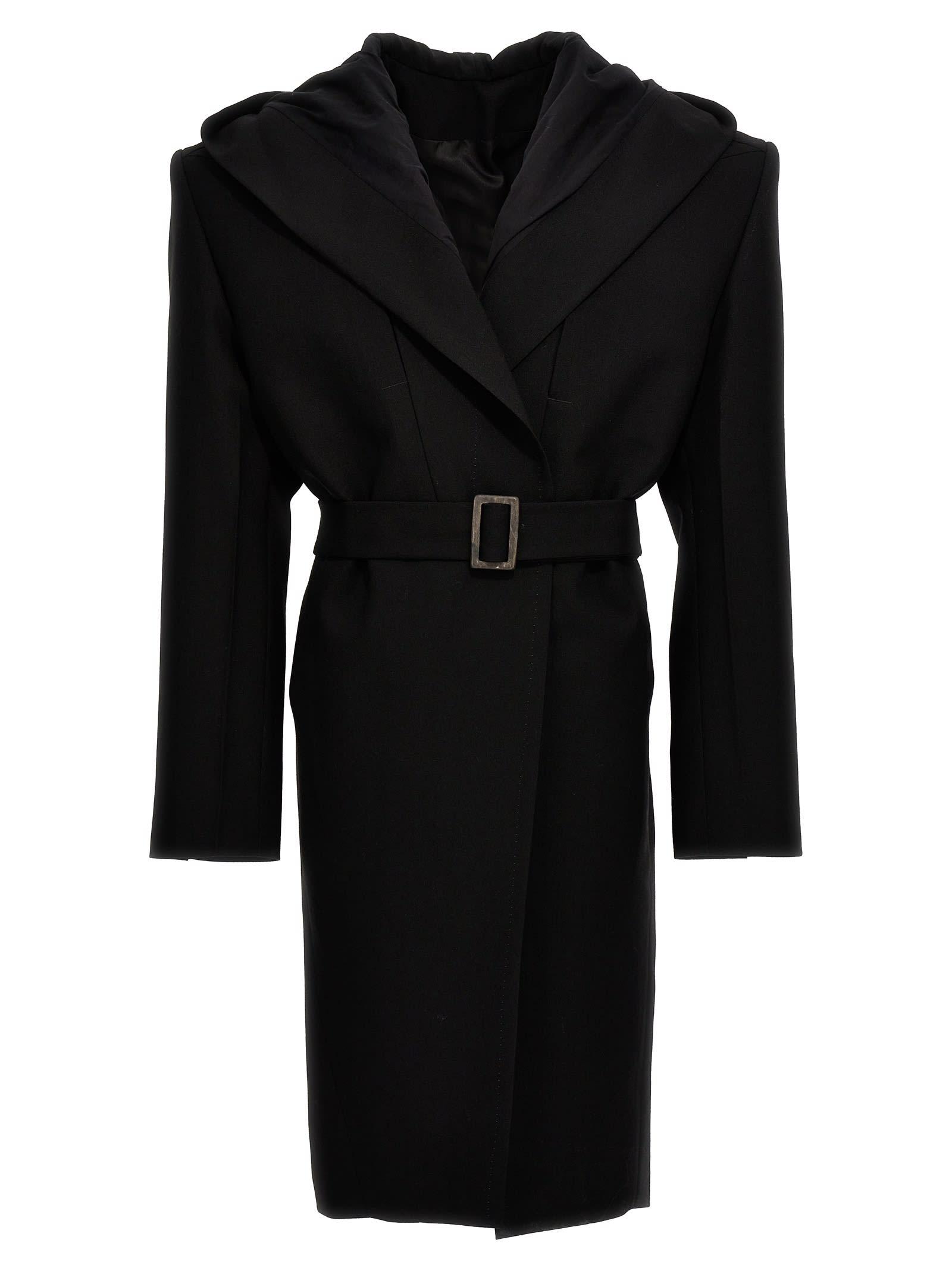 Rick Owens リックオウエンスLEGASPI スラブコート ブラック