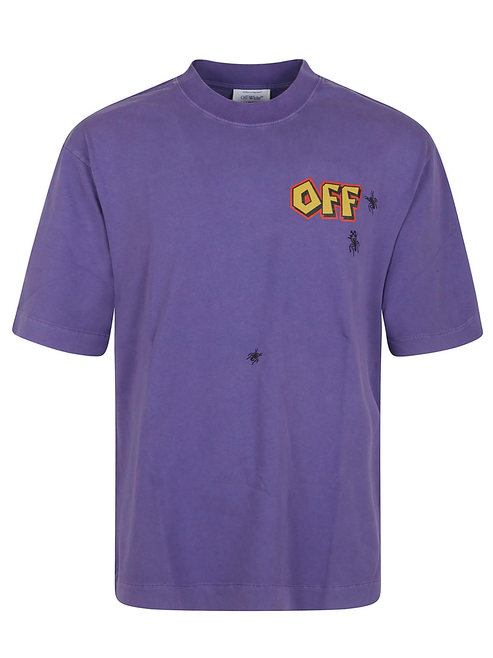 Off-White c/o Virgil Abloh Embr Ants Arrow Skate Tee in