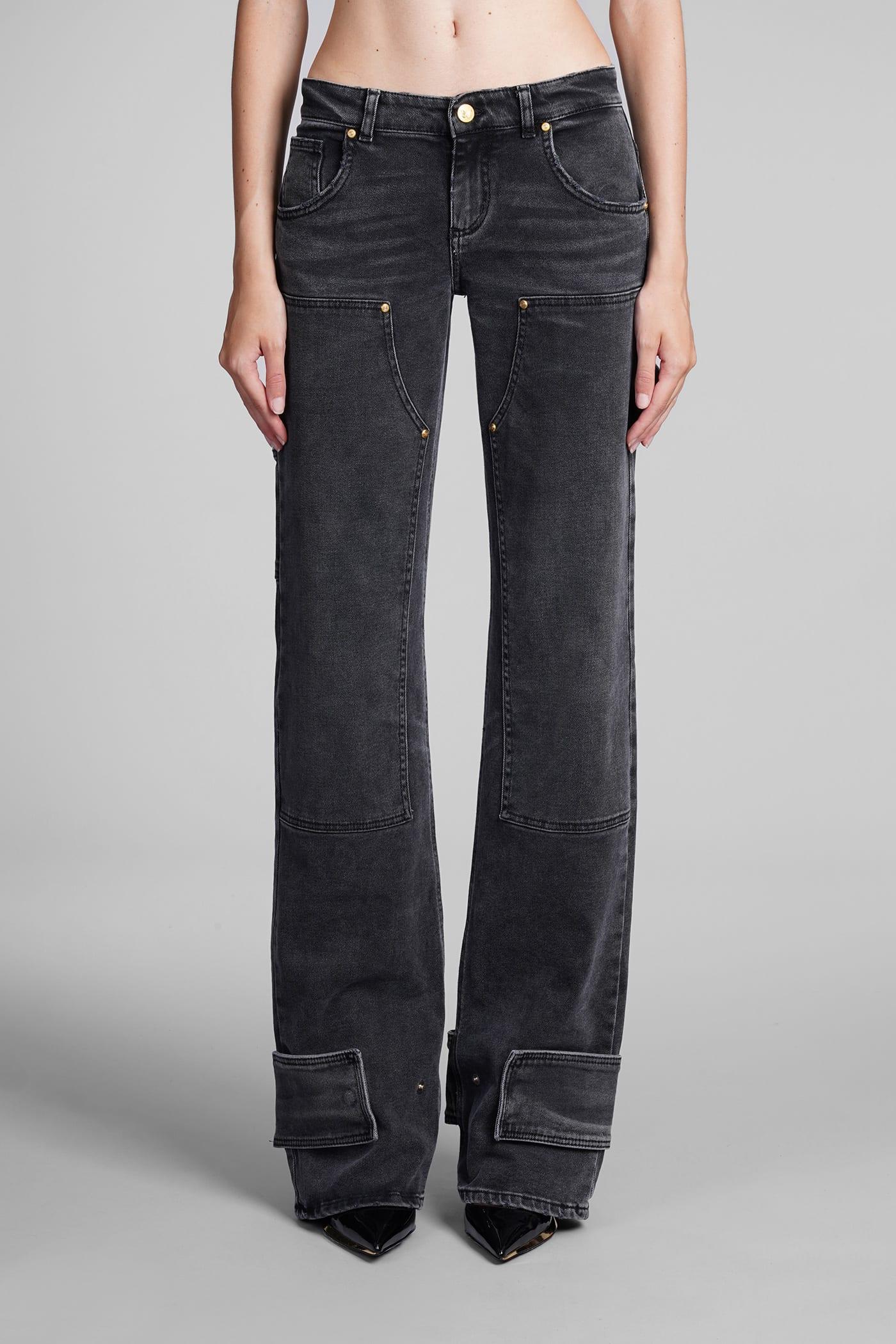 Blumarine Jeans In Black Denim in Blue | Lyst