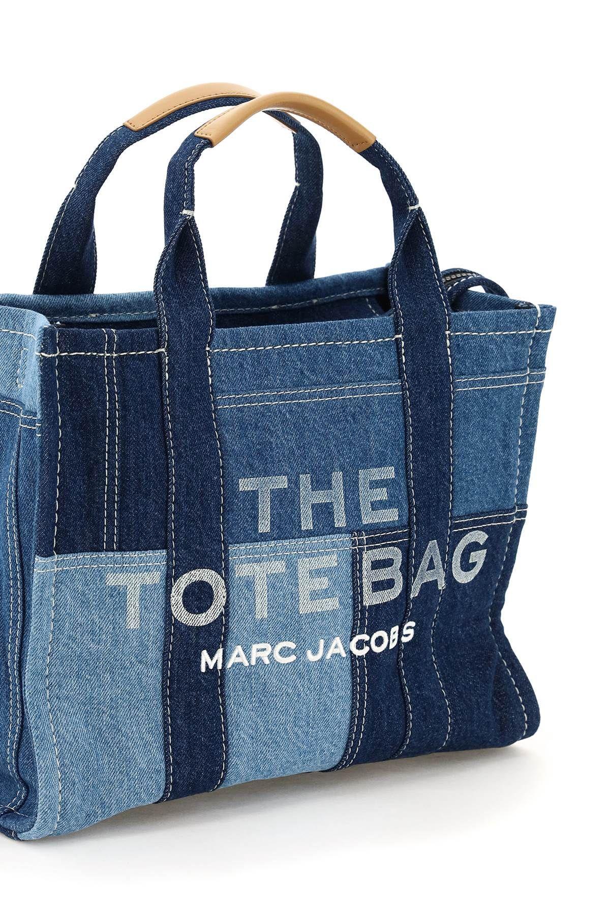Marc Jacobs The Denim Tote Bag Medium Black Denim in Cotton - US