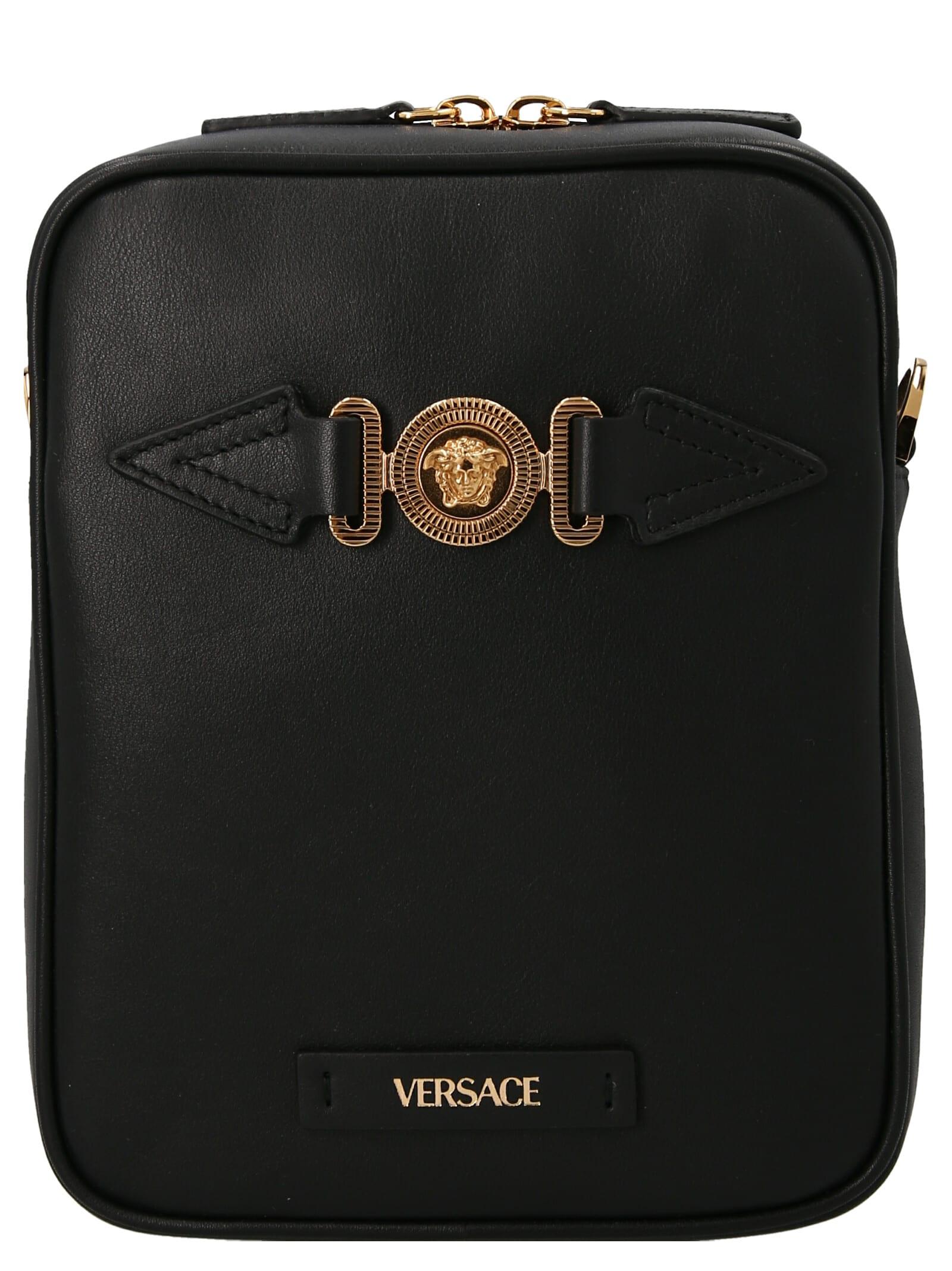 Versace 'medusa biggie' Crossbody Bag in Black for Men Lyst
